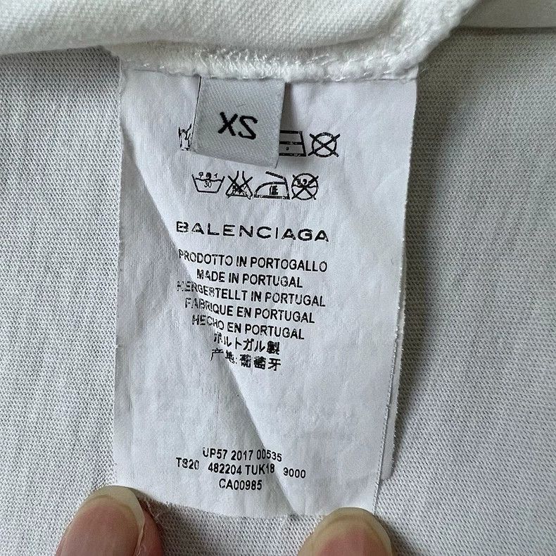Balenciaga Balenciaga Logo Letter Logo Short Sleeve T-Shirt Size US XS / EU 42 / 0 - 4 Thumbnail