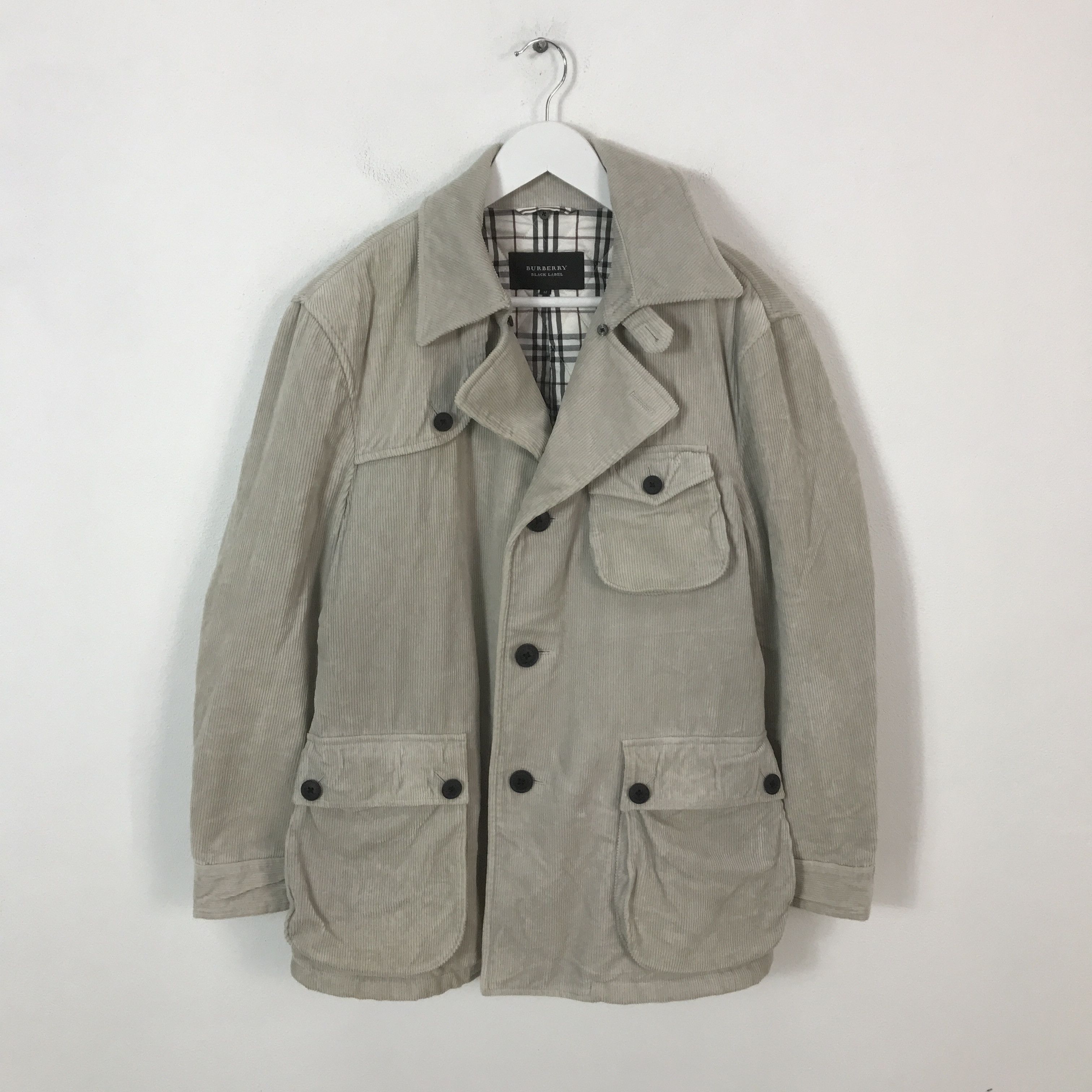 Burberry Vintage Burberry Corduroy Button jacket K64B3 Size US L / EU 52-54 / 3 - 1 Thumbnail