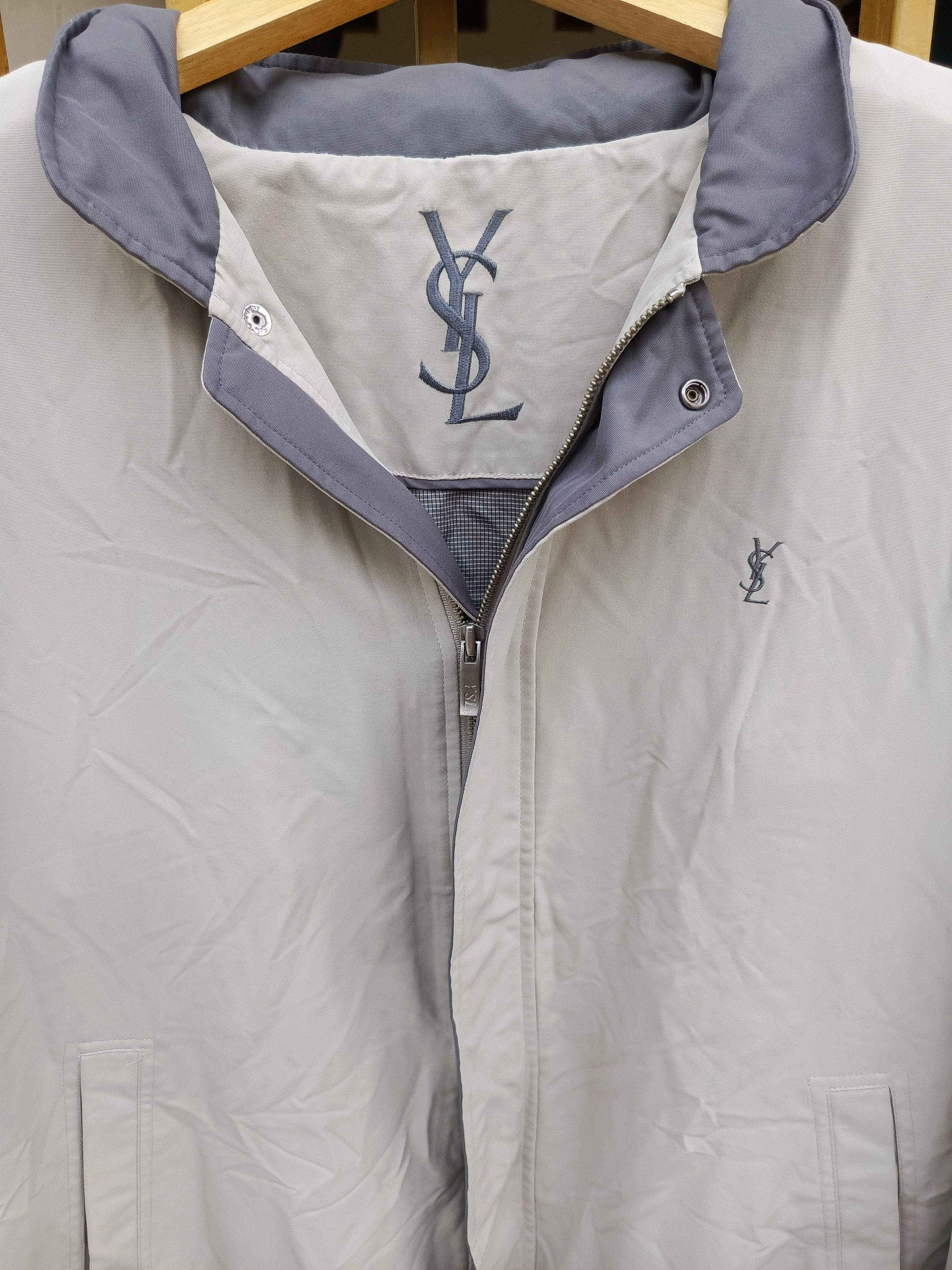 Vintage × Yves Saint Laurent Vintage YSL Jacket Size US L / EU 52-54 / 3 - 2 Thumbnail