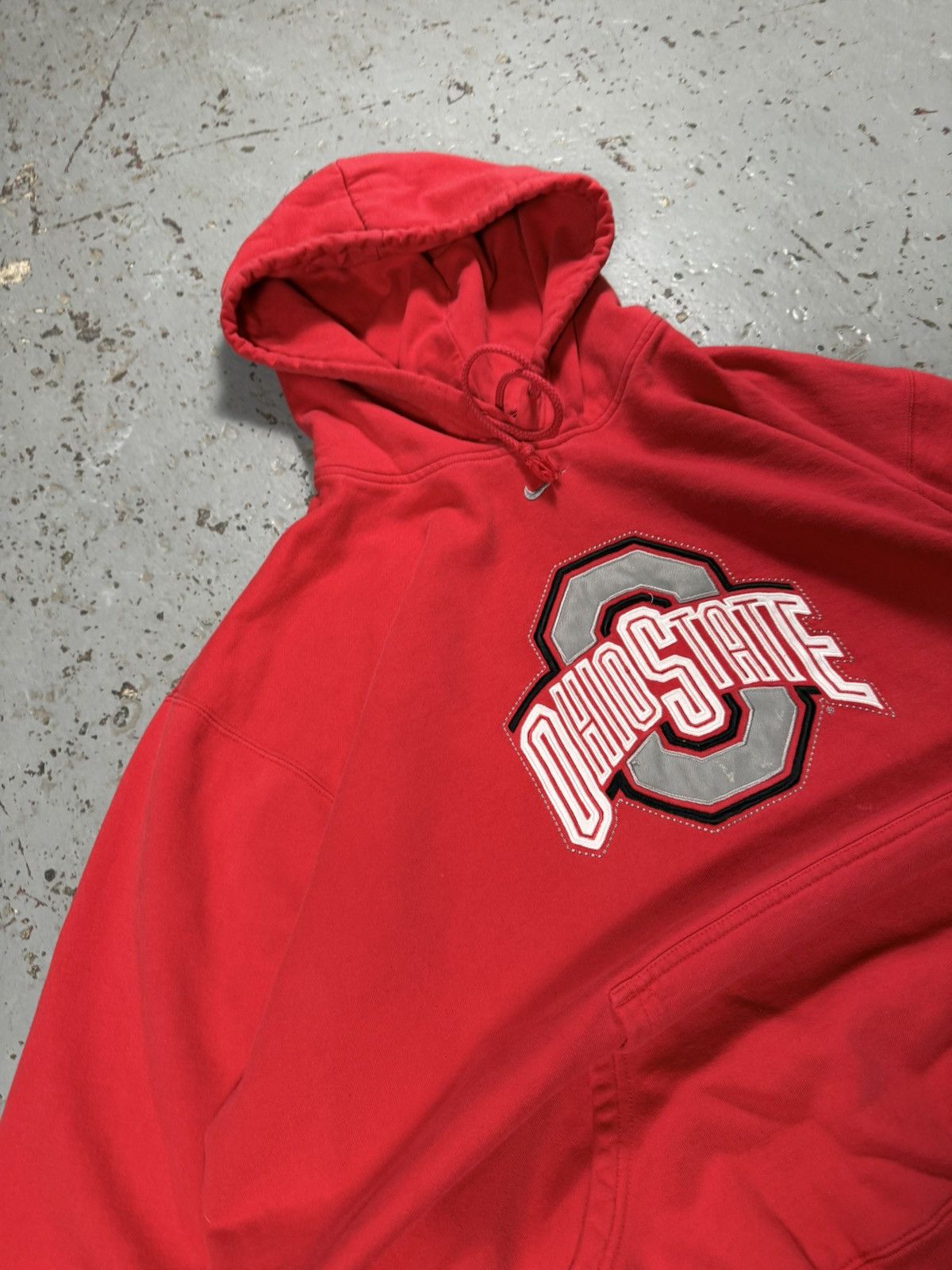 Nike Nike Ohio State Centre Swoosh Hoodie Size US XL / EU 56 / 4 - 3 Thumbnail