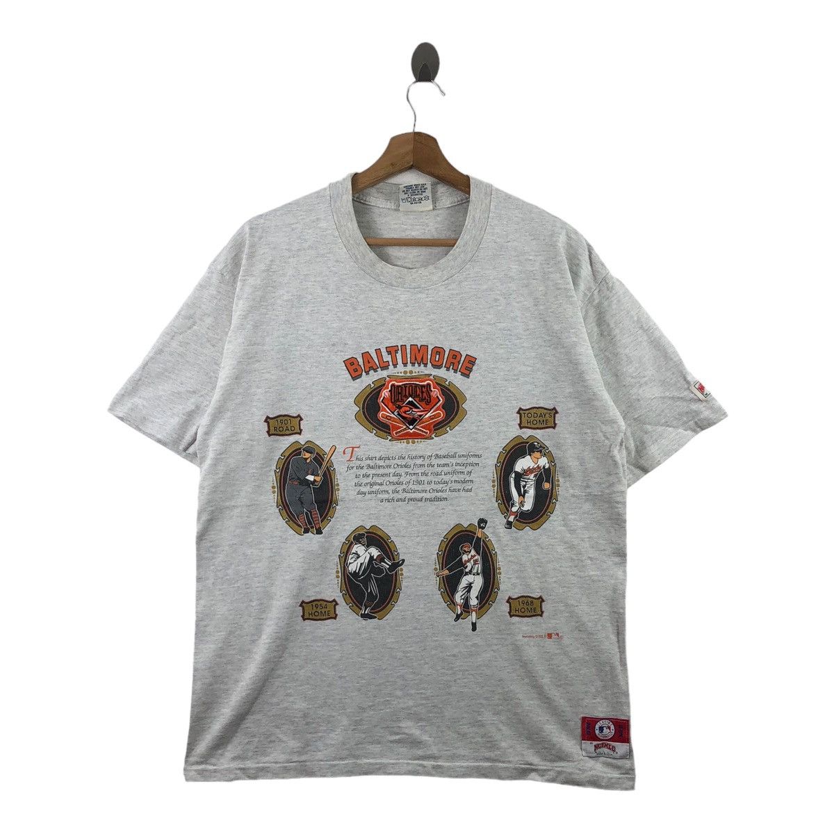 Vintage 90s Baltimore ORIOLES MLB T-Shirt Nutmeg Tag