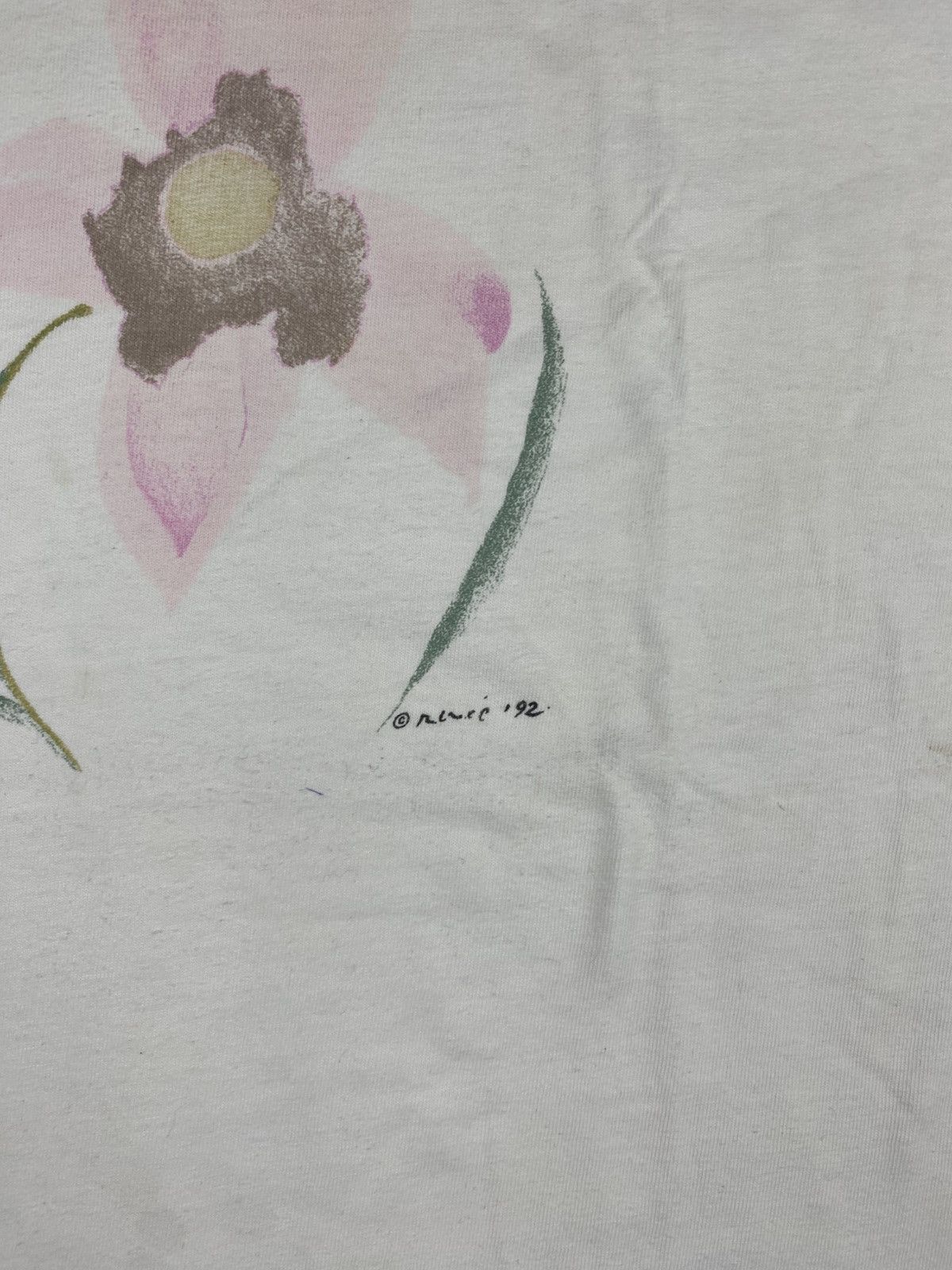 Vintage Vintage Art Flower tuliph tshirt Size US XXL / EU 58 / 5 - 3 Thumbnail