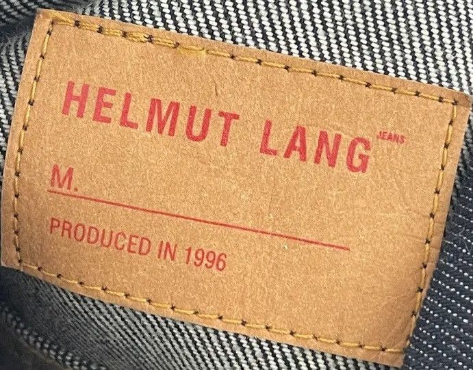 Helmut Lang Helmut Lang Red Stripe Denim Jacket 1996 Size US M / EU 48-50 / 2 - 4 Thumbnail