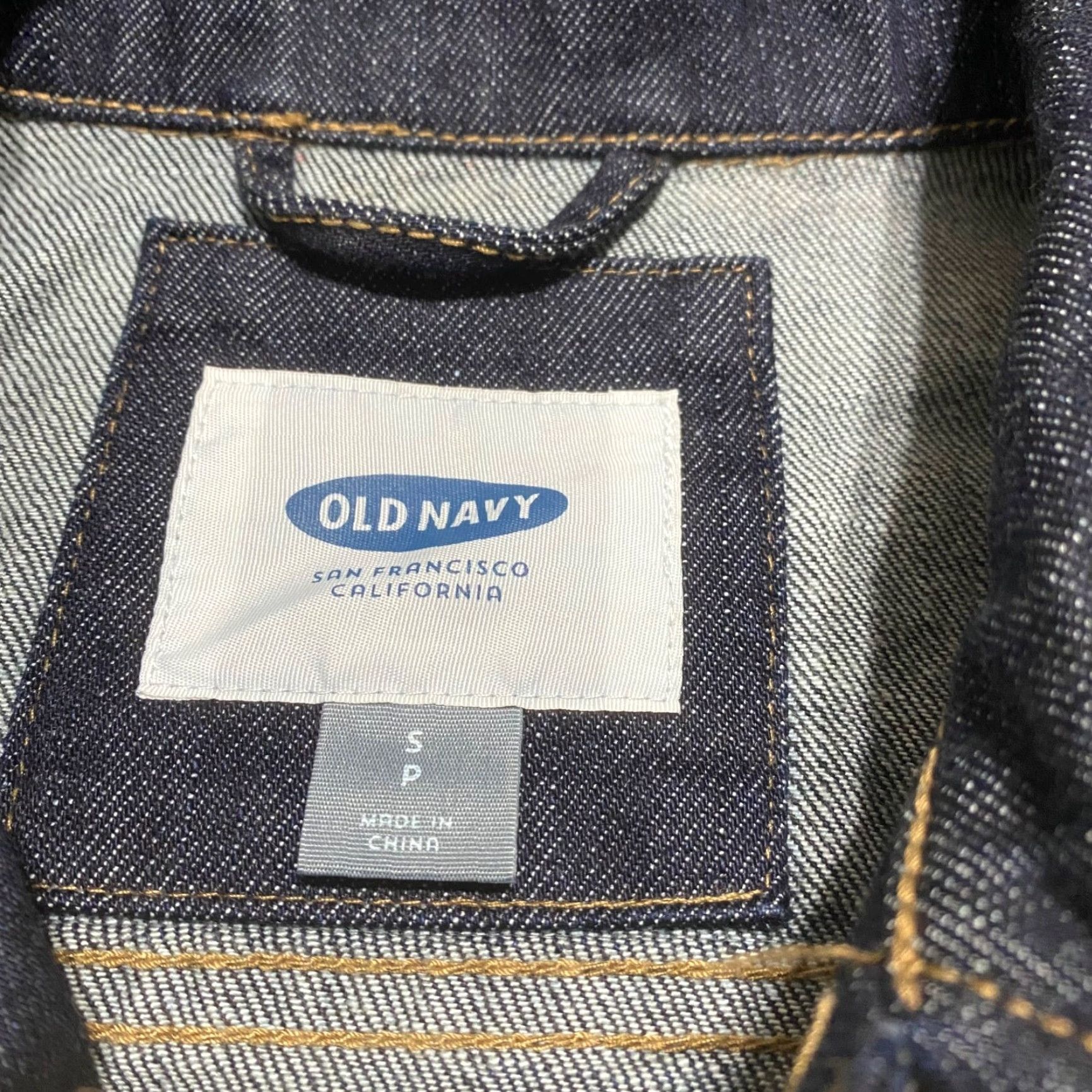 Old Navy Old Navy Womens Small Jean Jacket Blue Denim Button Up Long Sleeve Trucker Size S / US 4 / IT 40 - 5 Thumbnail