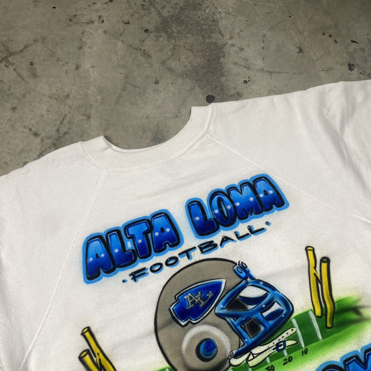 Hanes 90s Alta Loma Football Lewis Crewneck Size US XL / EU 56 / 4 - 4 Thumbnail