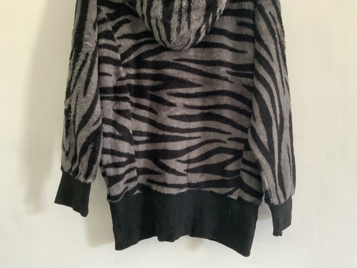 Japanese Brand Ryu Ryu Mohair Fur Leopard Style Hoodie Size US L / EU 52-54 / 3 - 8 Thumbnail