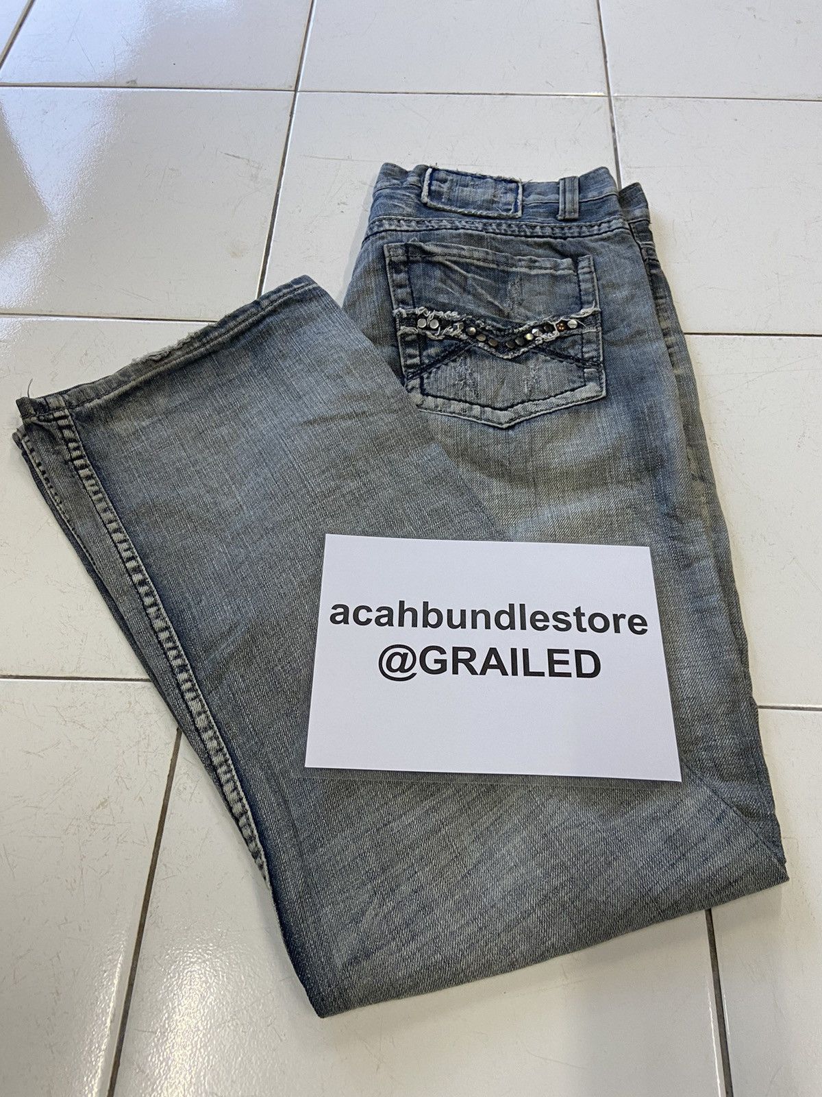 Helix HELIX RELAXED BOOT JEANS Size US 34 / EU 50 - 18 Thumbnail