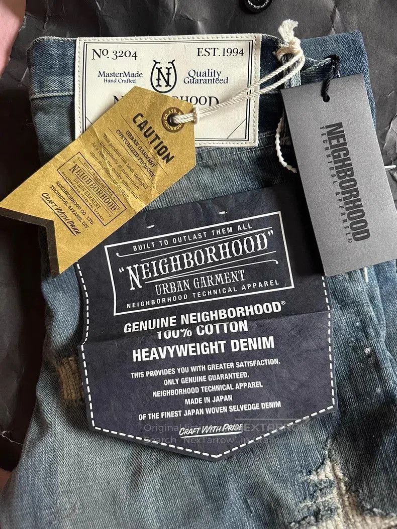 Neighborhood Neighborhood 16ss Narrow M Denim Jeans. Size US 27 - 3 Thumbnail