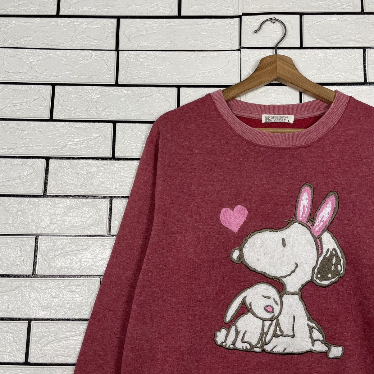 Peanuts Peanuts Snoopy In Love Sweatshirt Size US M / EU 48-50 / 2 - 6 Thumbnail
