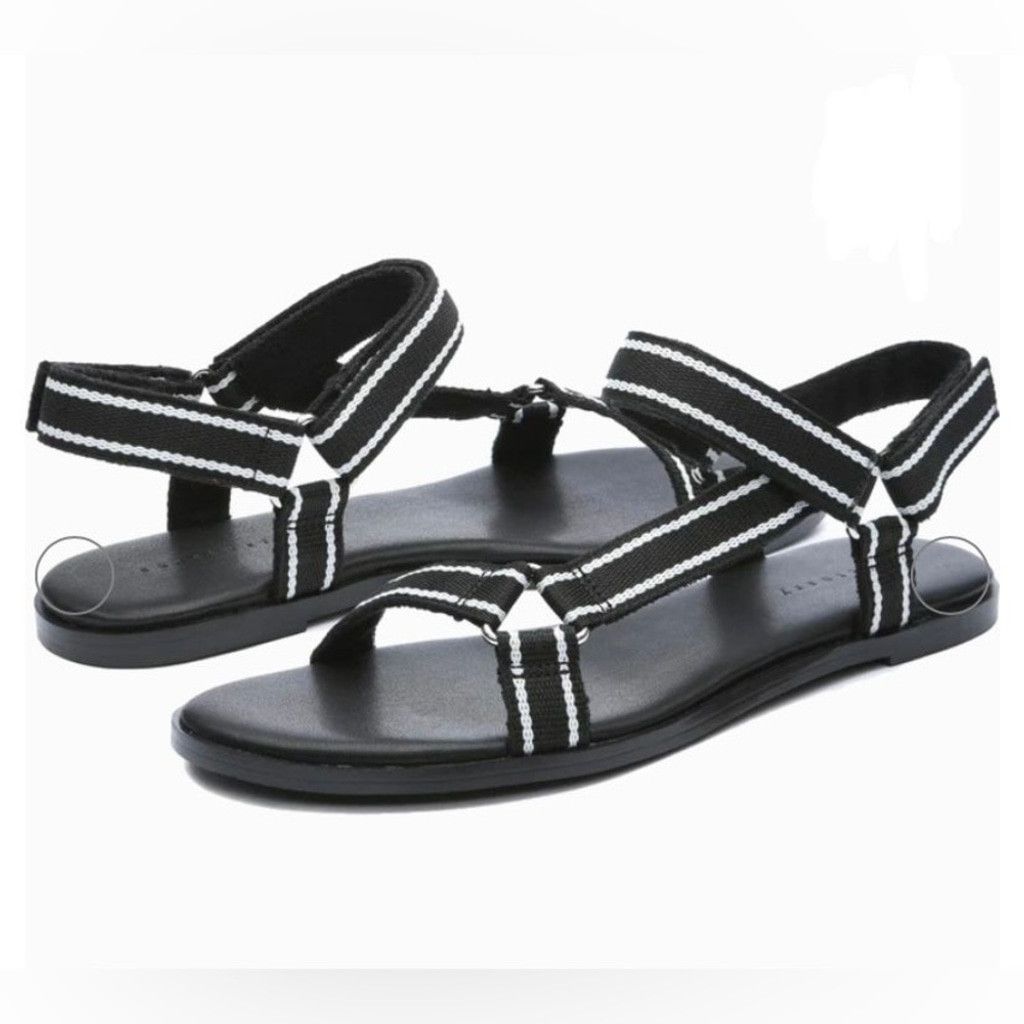 Sanctuary Sanctuary Womens Sway Strappy Ankle Flat Sandals Size US 8 / IT 38 - 1 Thumbnail