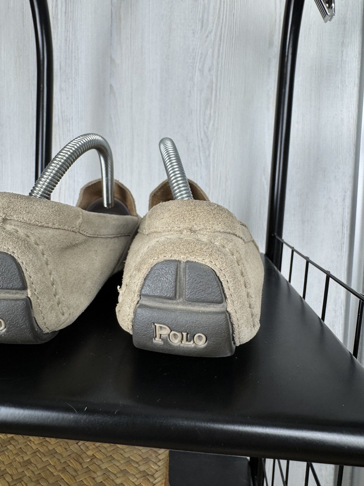 Polo Ralph Lauren Polo Ralph Lauren Telly leather suede slip-on loafers shoes Size US 9 / EU 42 - 12 Thumbnail