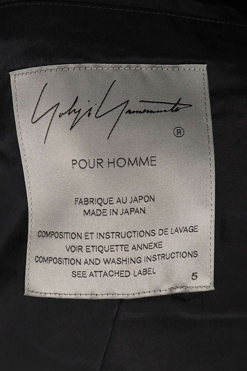 Yohji Yamamoto YOHJI YAMAMOTO POUR HOMME Vest with Indra pattern collar Size US XXL / EU 58 / 5 - 3 Thumbnail