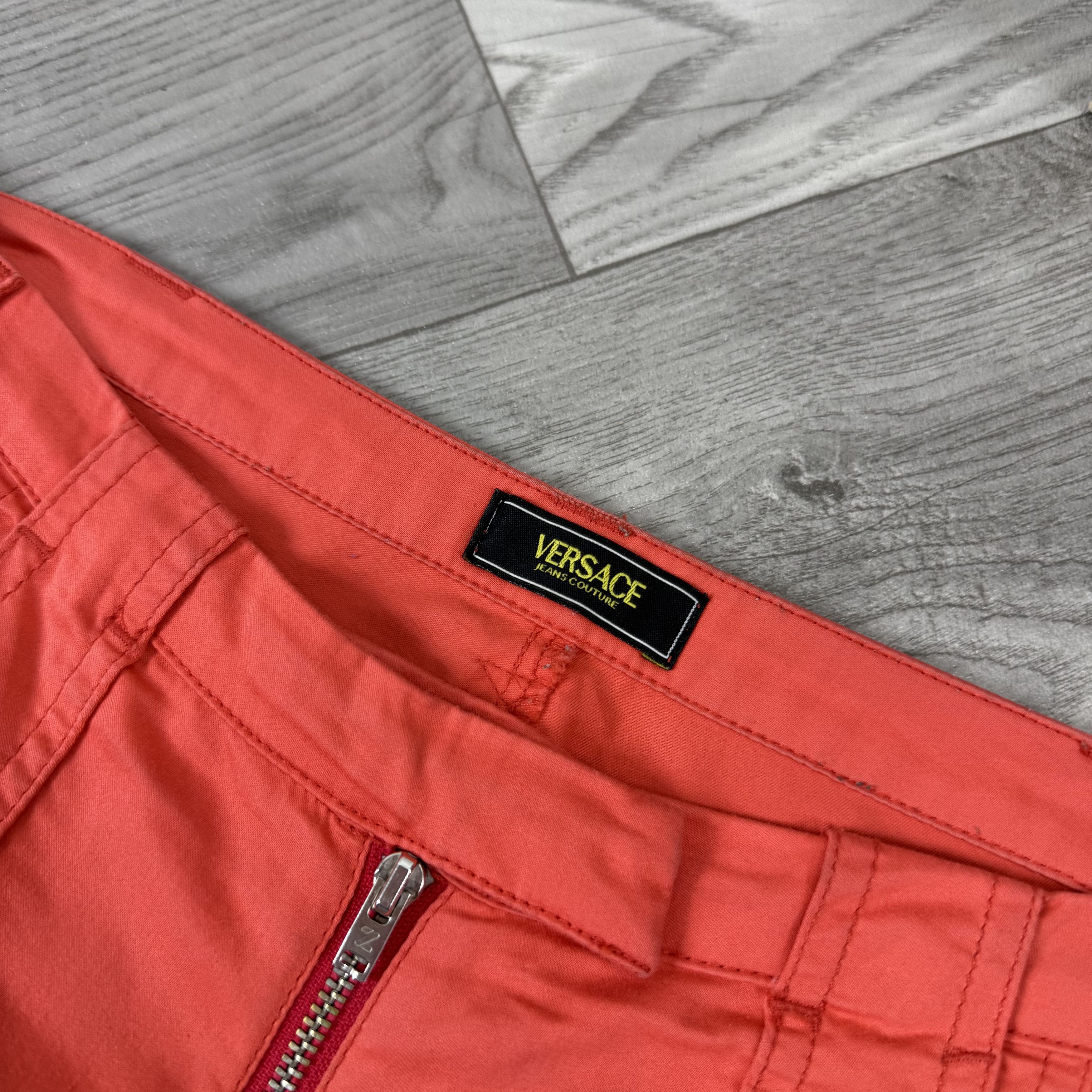 Versace Jeans Couture Vintage Versace Jeans Couture 00s Bootcut Flared Pants Jeans Size 26" / US 2 / IT 38 - 8 Thumbnail