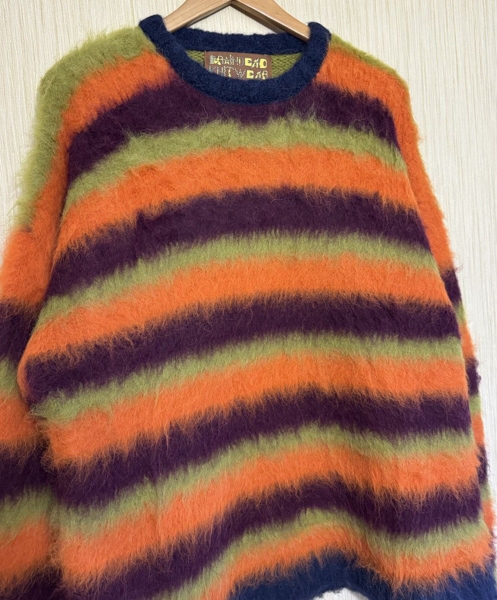 Brain Dead BRAIN DEAD Blurry Lines Alpaca sweater Fuzzy Size L Rare Size US L / EU 52-54 / 3 - 9 Thumbnail