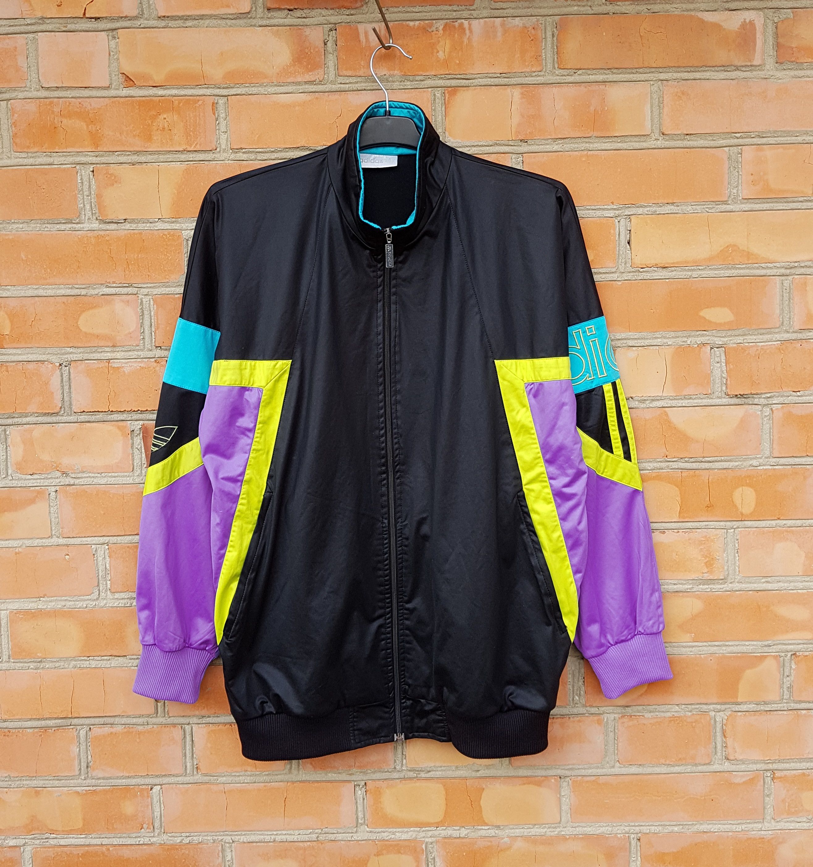 Adidas Vintage Adidas Retro Full Zip Track Top Jacket sz M Size US M / EU 48-50 / 2 - 2 Thumbnail