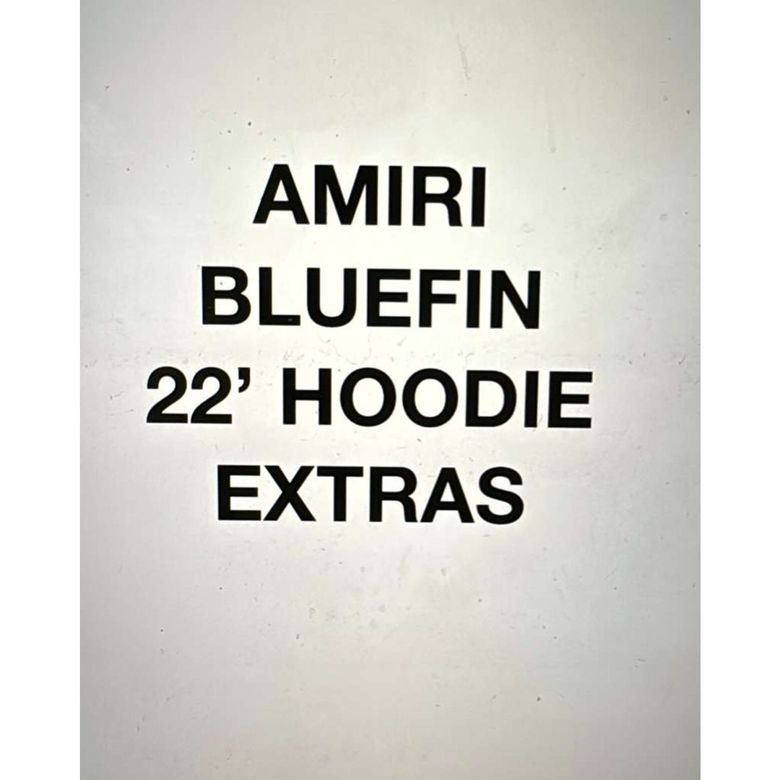 Amiri o1rshd1 Q: 5 / Amiri 22 Hoodie in Bluefin Size US L / EU 52-54 / 3 - 17 Thumbnail