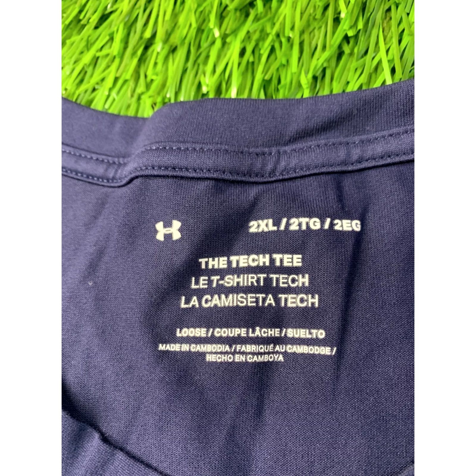 Under Armour UNDER ARMOUR TECH TEE SHIRT XS BLUE 2024 The Tech Tee CrossFit Performance/Activity: Activewear Men Short Sleeve Crew Neck Jersey 100% Polyester Size US XS / EU 42 / 0 - 4 Thumbnail