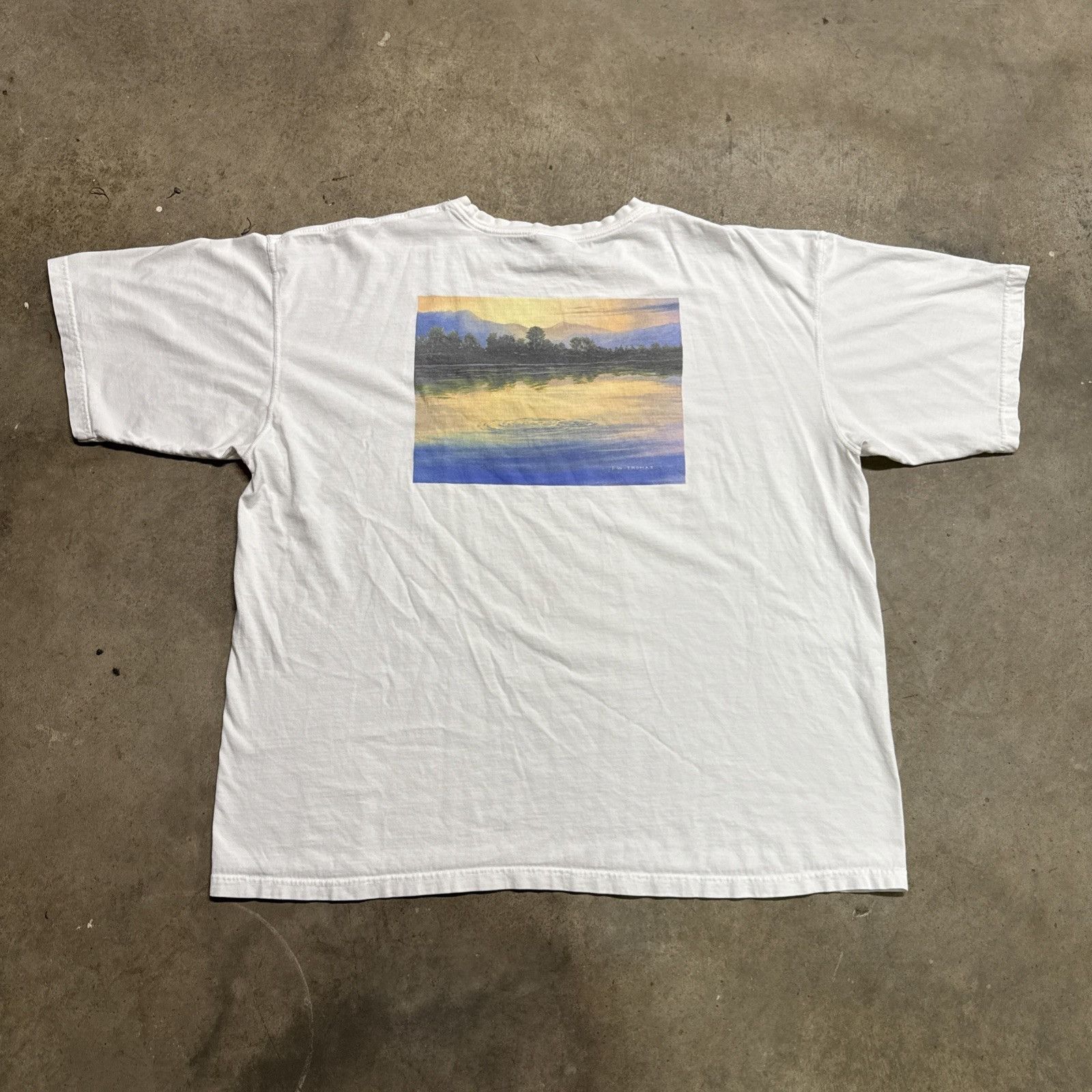 Patagonia Vintage Patagonia Shirt Mens 2XL White 90s USA Beneficial Size US XXL / EU 58 / 5 - 2 Thumbnail