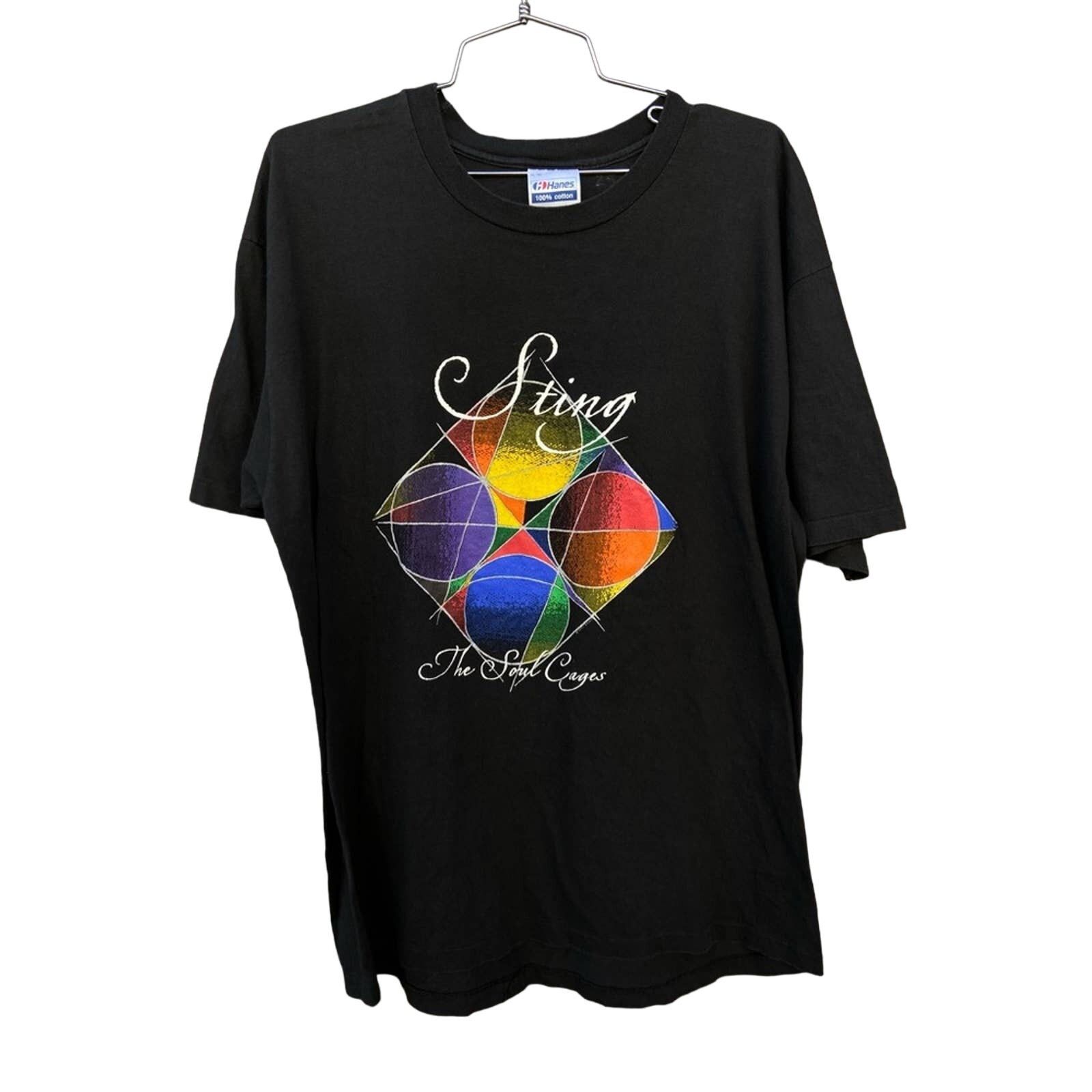 Hanes VTG Sting T shirt— The Soul Cages— Rare! Size US XL / EU 56 / 4 - 1 Thumbnail