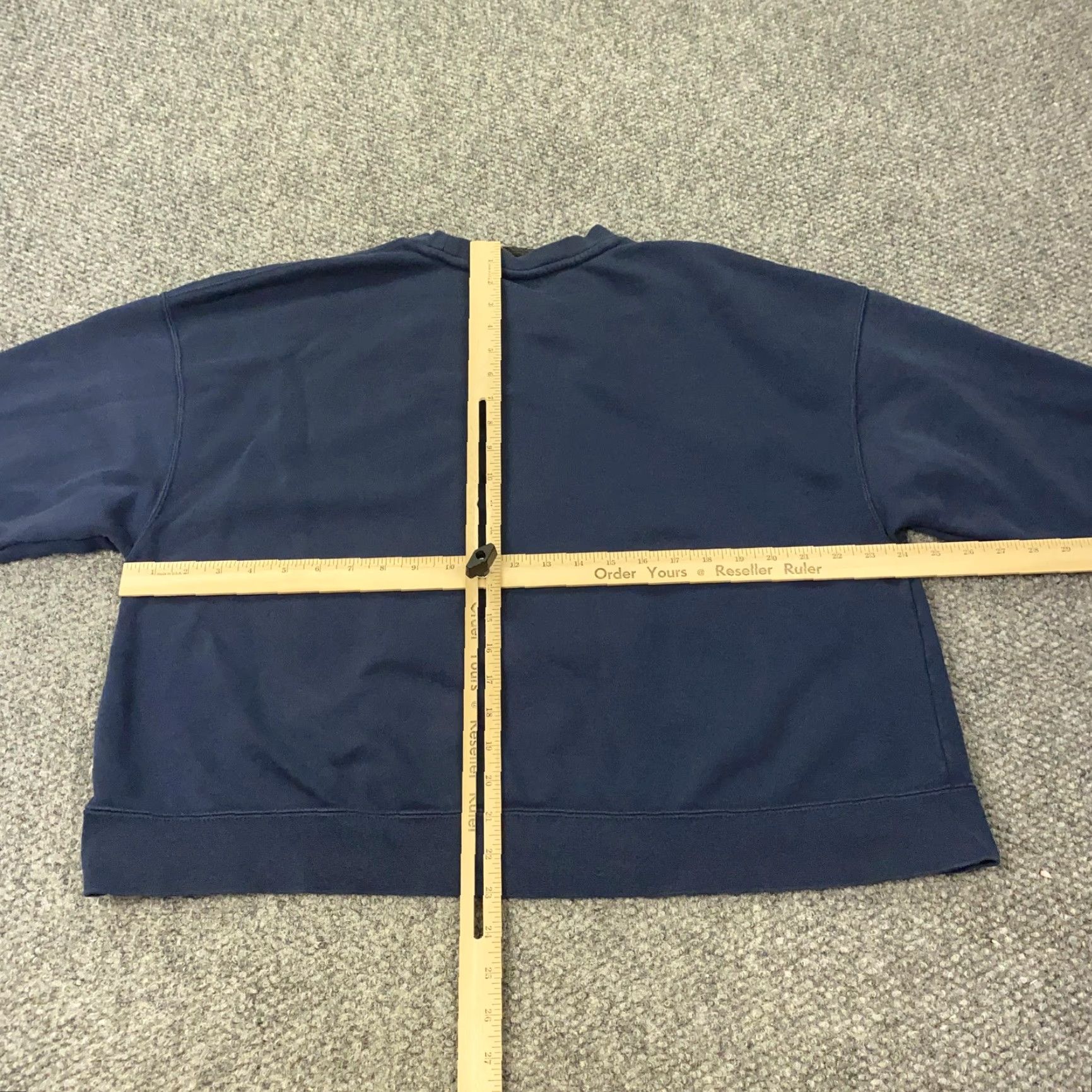 Jordan Brand VINTAGE Jordan Sweatshirt Mens Large Blue Pullover Crewneck Jumpman Loose Fit Basketball Nike Size US L / EU 52-54 / 3 - 5 Thumbnail
