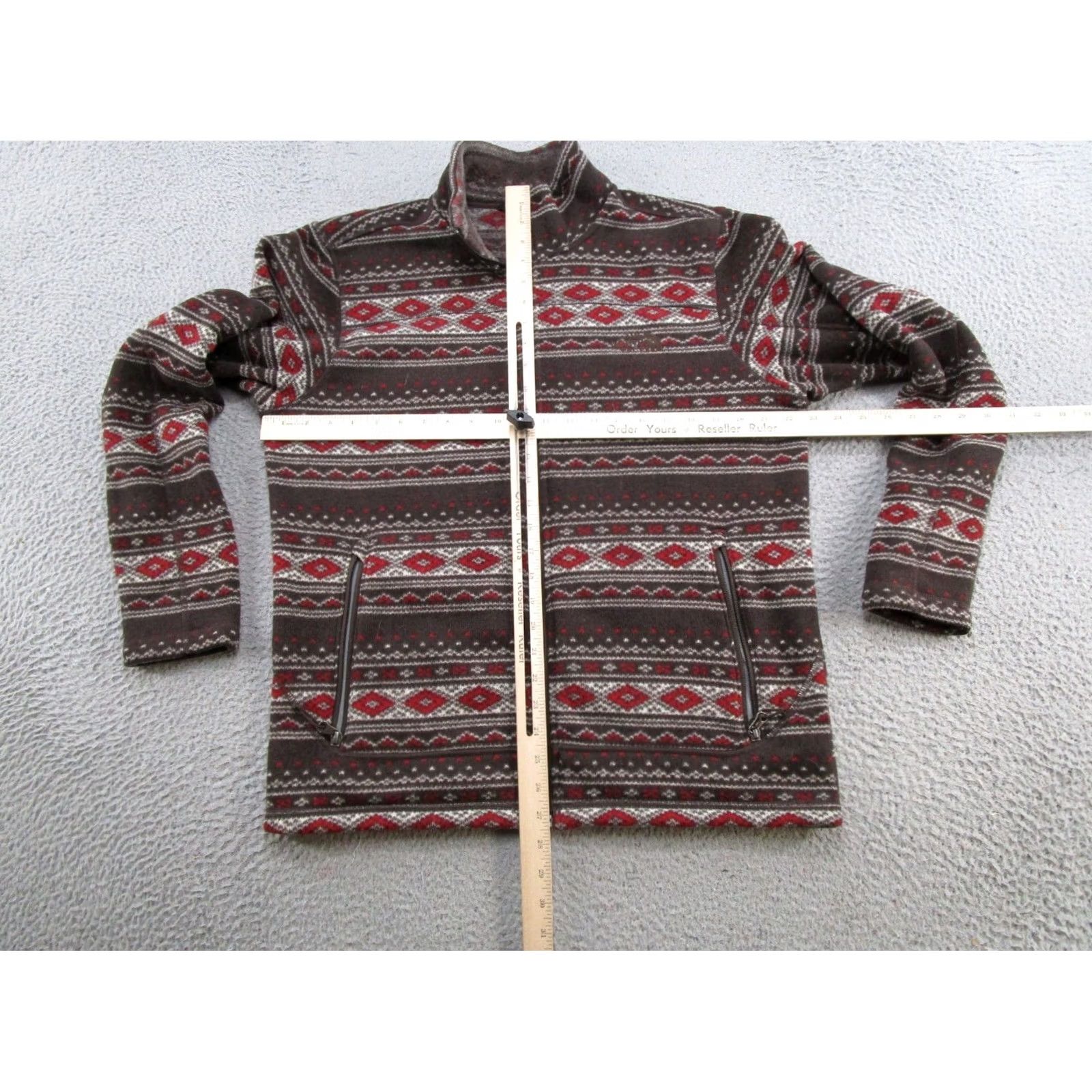 The North Face The North Face Jacket Mens L Fleece Full Zip Bomber Jacket Brown Stand-Up Collar Pockets NF0A37KD Regular Size US L / EU 52-54 / 3 - 5 Thumbnail