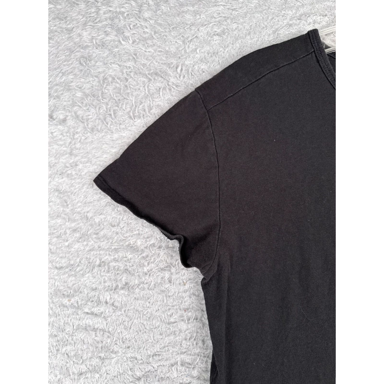 The North Face VINTAGE The North Face Shirt Women Medium Black Crew Neck Short Sleeve 100% Cotton Size M / US 6-8 / IT 42-44 - 3 Thumbnail