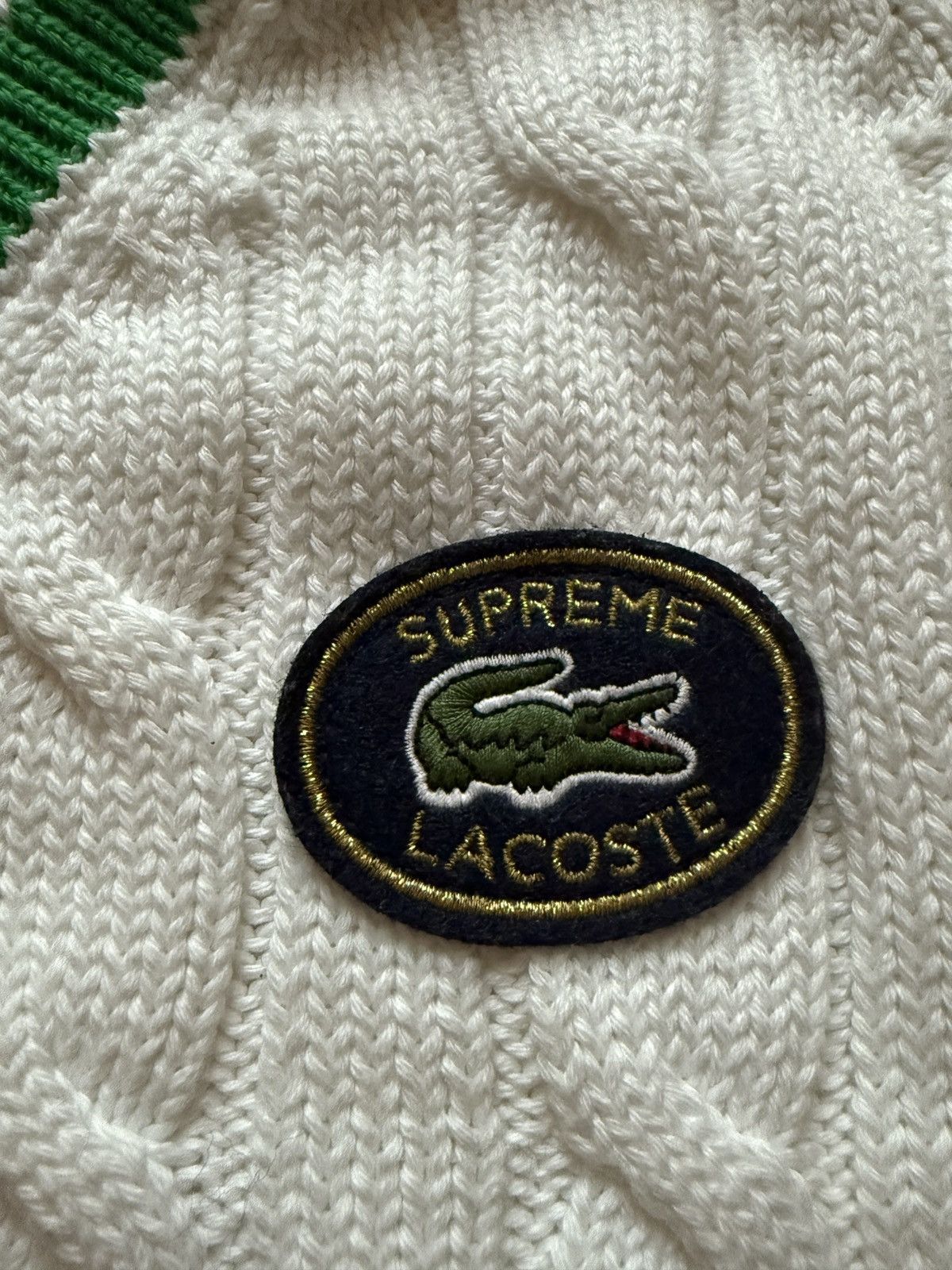 Lacoste × Supreme Lacoste Tennis Sweater Size US M / EU 48-50 / 2 - 4 Thumbnail