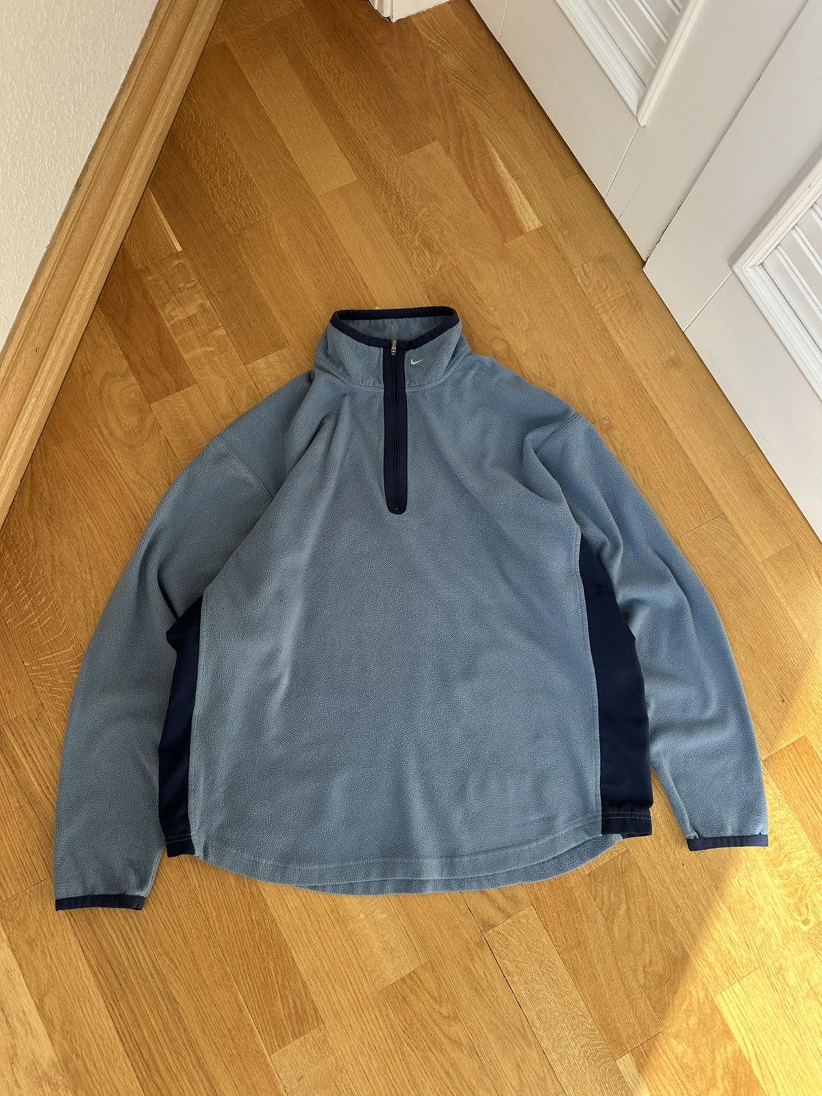 Nike Vintage Nike Fleece 1/4 Zip Jacket Men XL Size Mint Size US XL / EU 56 / 4 - 3 Thumbnail