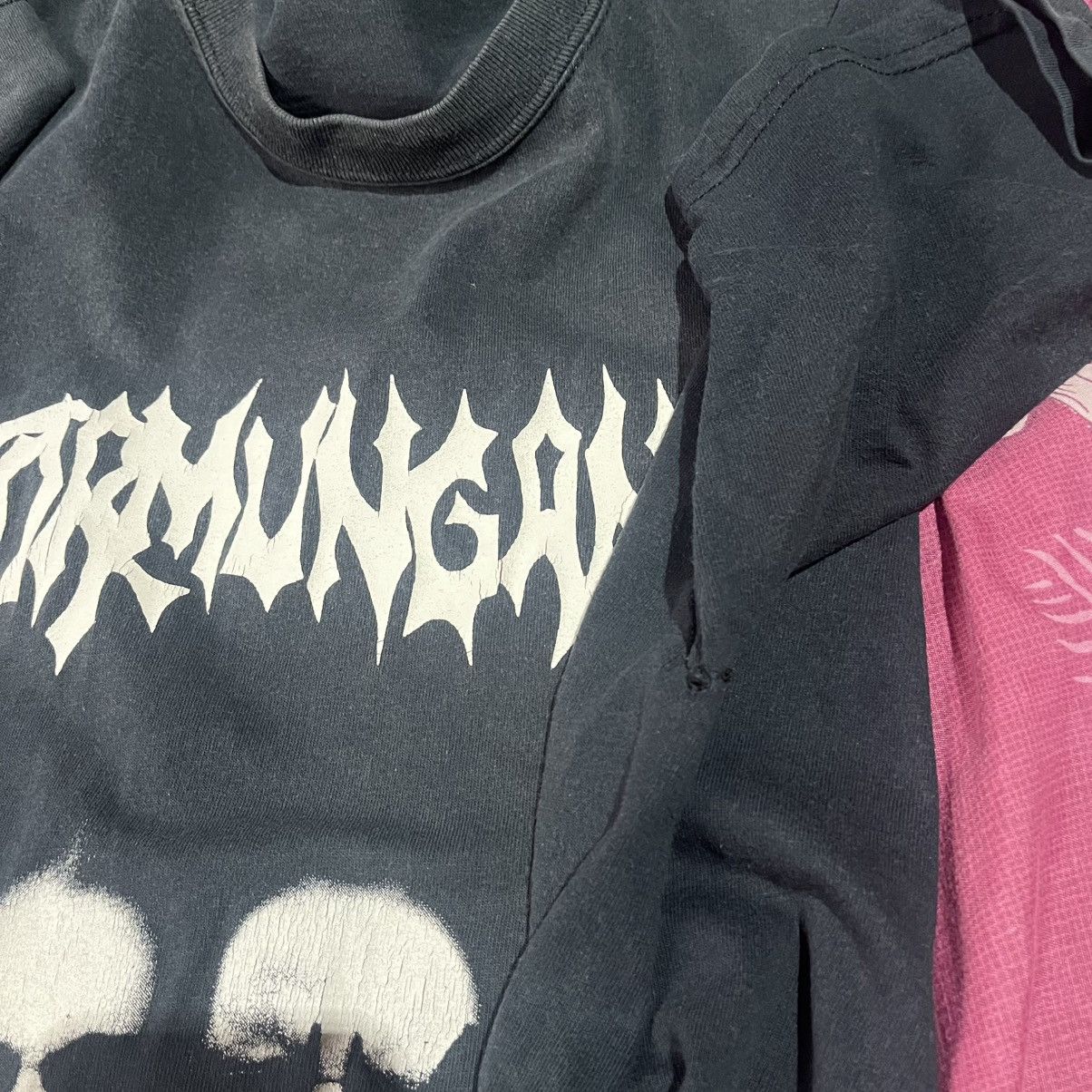 Band Tees Thrashed Faded Jormungand Metal Band Tee Size US L / EU 52-54 / 3 - 11 Thumbnail