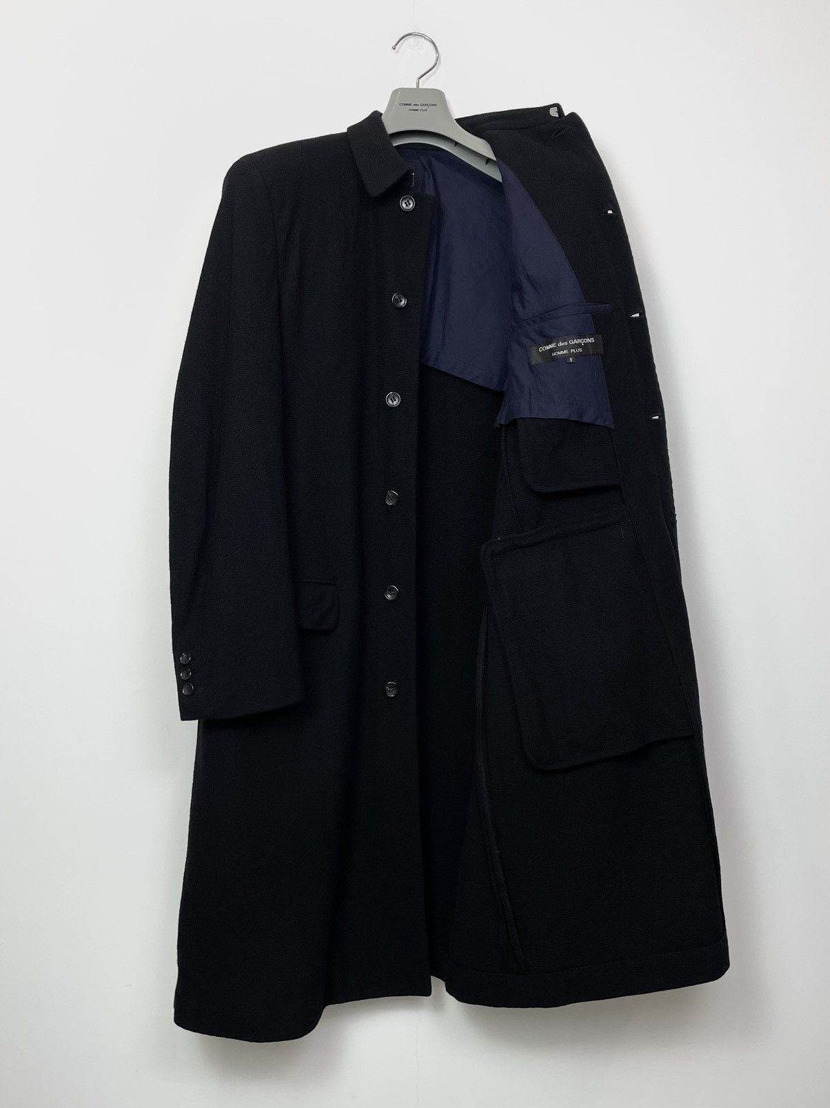 Comme des Garcons Homme Plus A/W 1997 Comme des Garcons Homme Plus McQueen Runway Coat Size US S / EU 44-46 / 1 - 5 Thumbnail