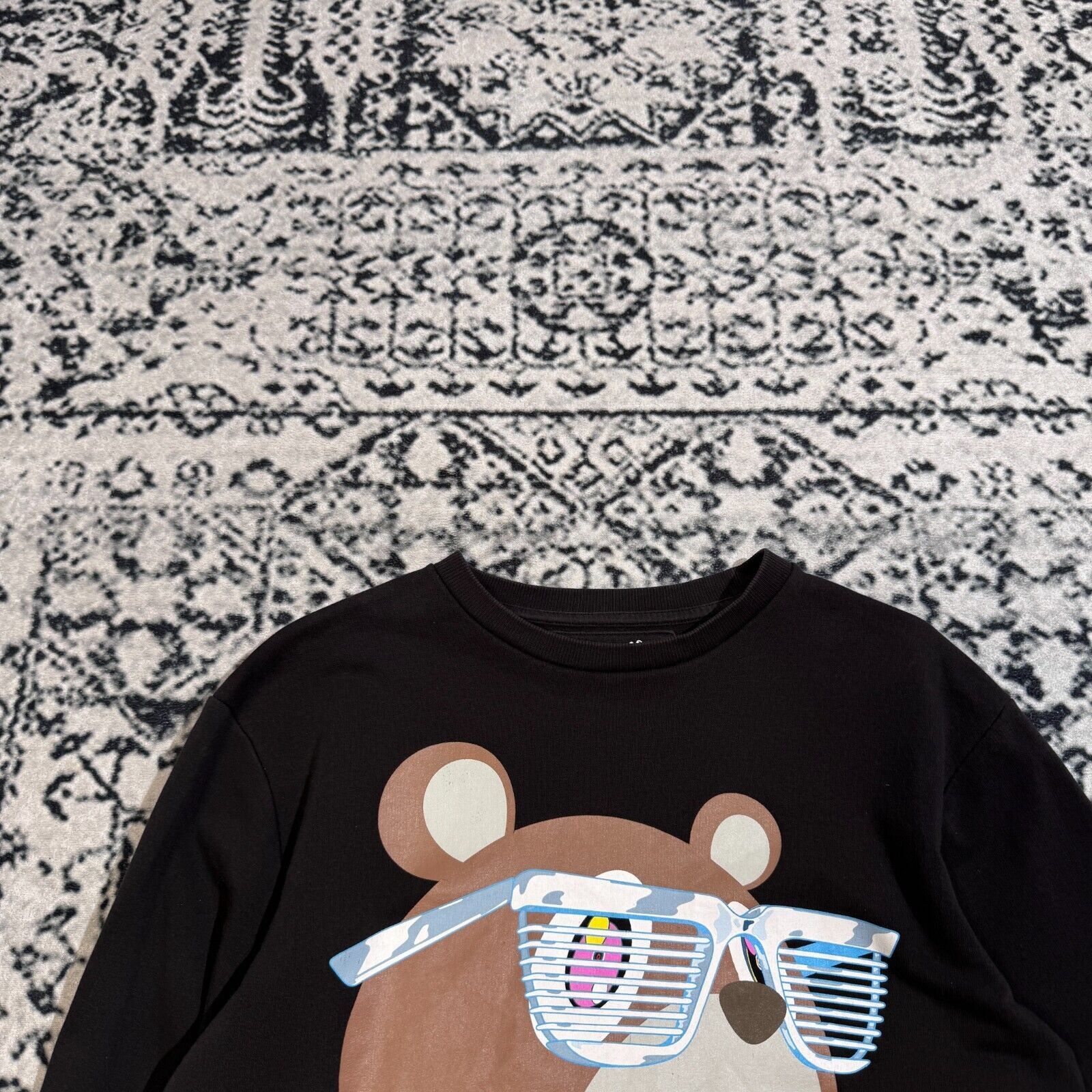Kanye West × Vintage Kanye West Black Cotton Crewneck Sweatshirt Size XS Yeezy Size US XS / EU 42 / 0 - 7 Thumbnail