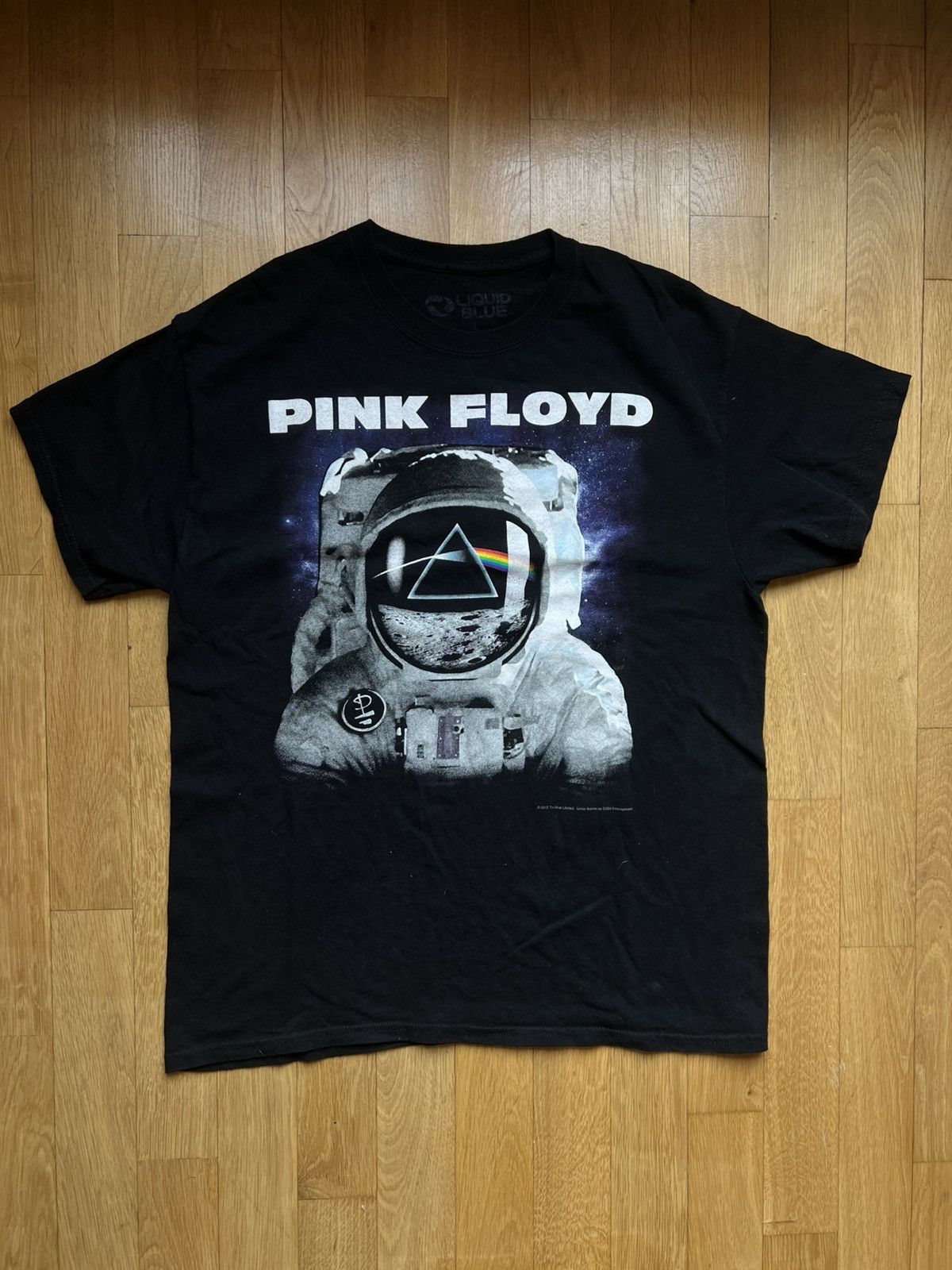 Liquid Blue Wellworn 2012 Pink Floyd T-Shirt Size US L / EU 52-54 / 3 - 1 Thumbnail