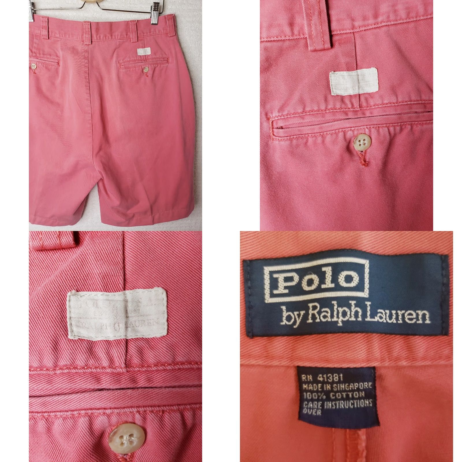 Polo Ralph Lauren Polo Ralph Lauren Men's Nantucket Red Shorts Relaxed Fit 34W X 9.5L 100% Cotton Size US S / EU 44-46 / 1 - 8 Thumbnail