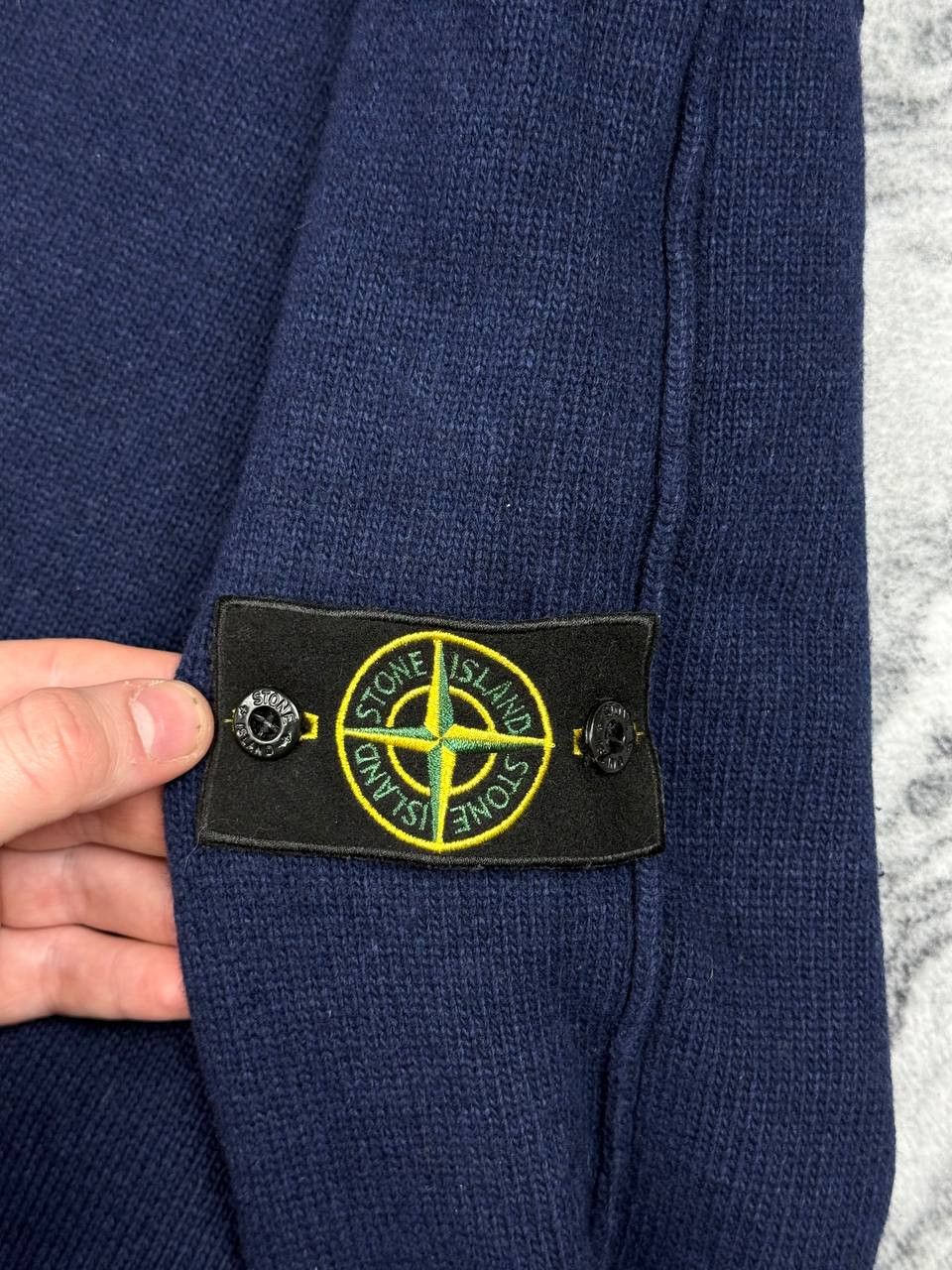 Stone Island Vintage Stone Island Knit Sweater Pullover Wool Size US XL / EU 56 / 4 - 5 Thumbnail
