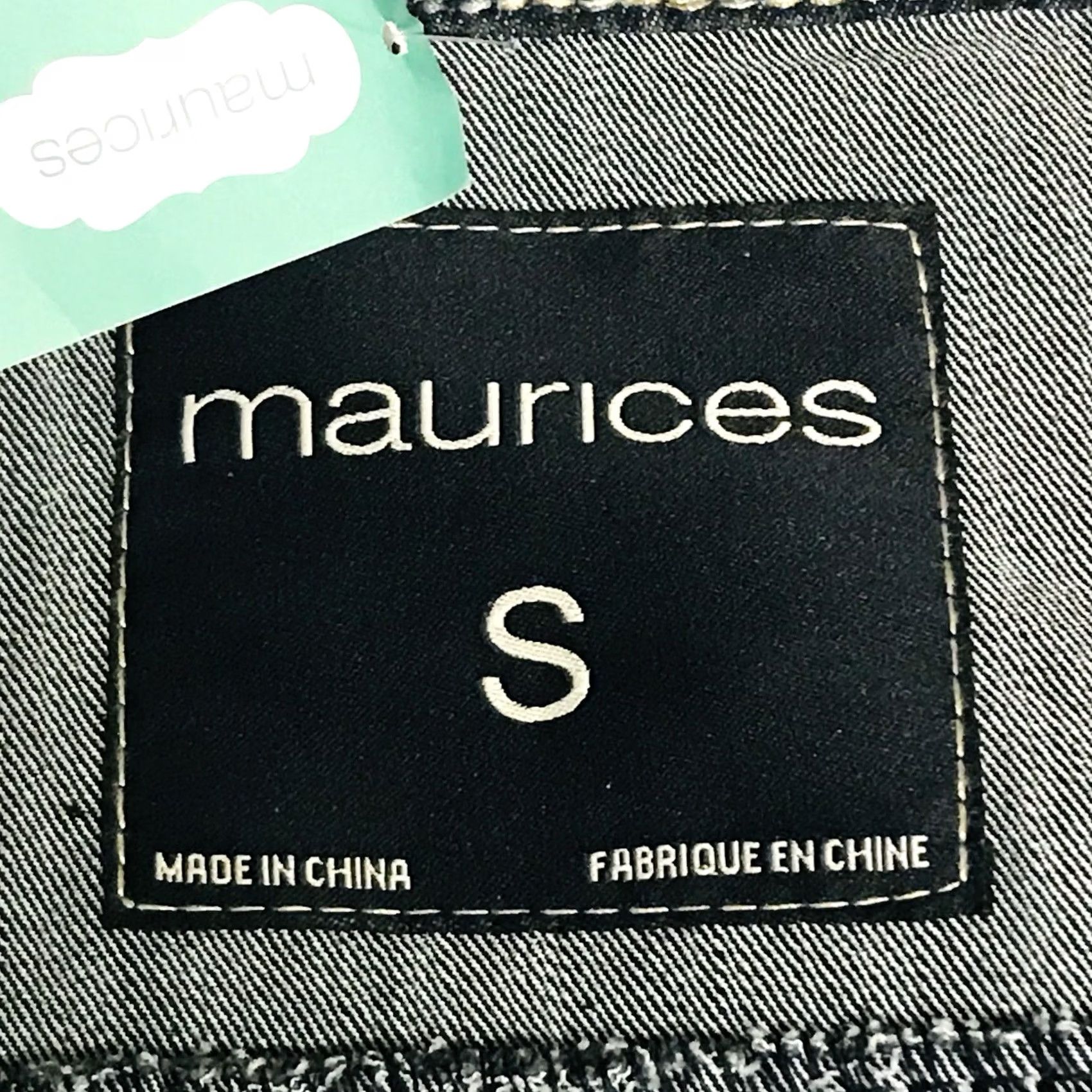 Vintage Maurices Women Denim Vest Sleeveless Button-Up Short Collared Dark Blue Wash S Adults Womens Girl? Size S / US 4 / IT 40 - 3 Thumbnail