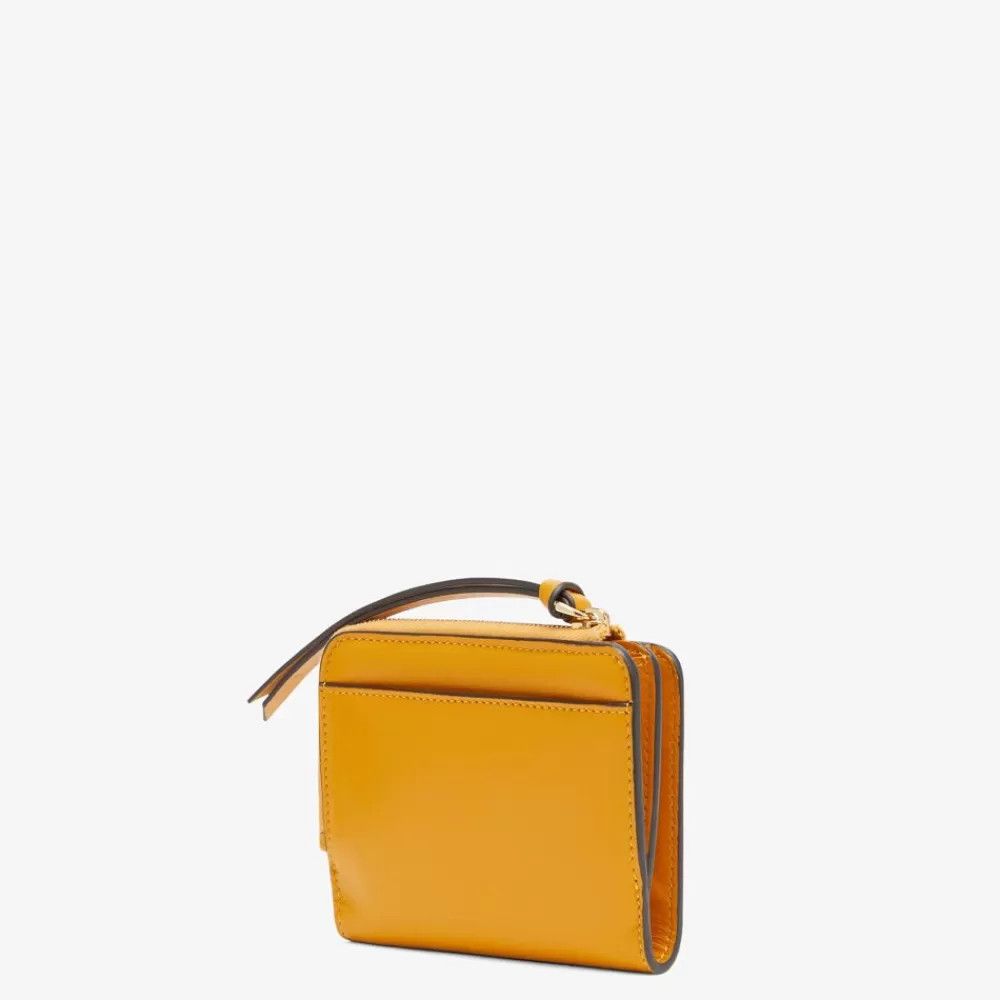 Fendi o1loc1c0824 Size: OS / Cube Card Case in Yellow Size ONE SIZE - 3 Thumbnail