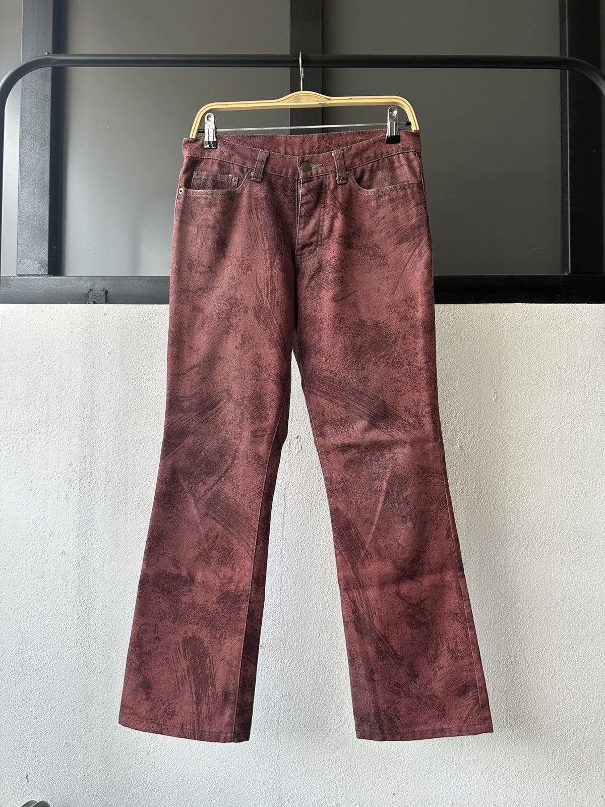 Tornado Mart 00’s Tornado Mart Japan trompe l’oeil denim archive Size US 31 - 13 Thumbnail