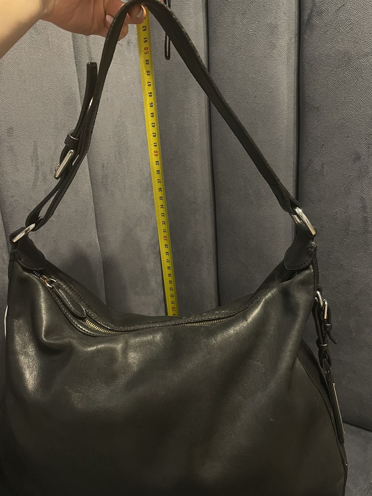Ralph Lauren Ralph Lauren Shoulder Bag Leather Black women's Size ONE SIZE - 17 Thumbnail