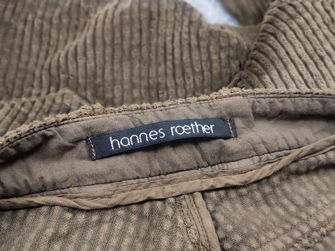 hannes roether Hannes Roether Design Flared Brown Corduroy Trouser Pants Size 30" / US 8 / IT 44 - 14 Thumbnail
