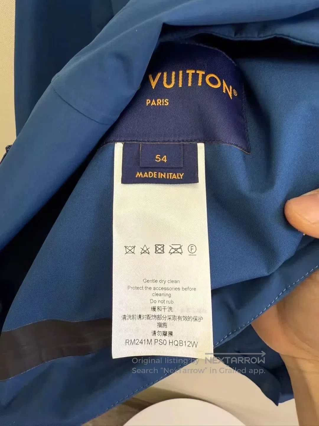 Louis Vuitton Louis Vuitton New Blue Back Logo Jacket. Size US L / EU 52-54 / 3 - 3 Thumbnail