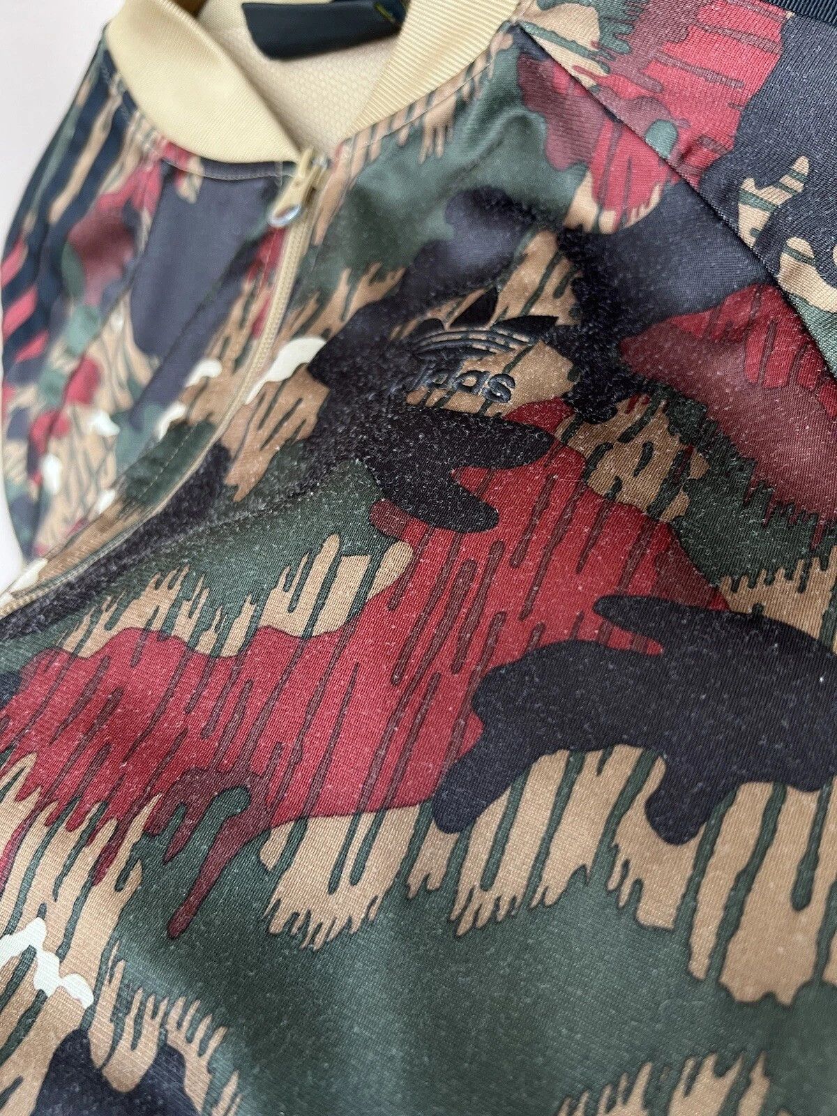 Adidas Adidas Pharrell Williams Track Jacket Camo Full Zip Mens S Size US S / EU 44-46 / 1 - 14 Thumbnail