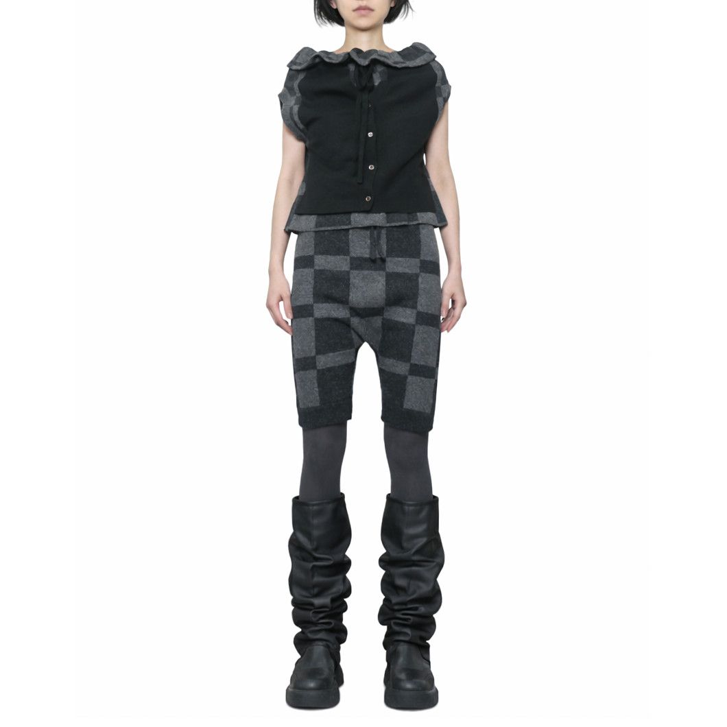 Marni Marni 2010 check print two-piece knit set Size S / US 4 / IT 40 - 1 Thumbnail