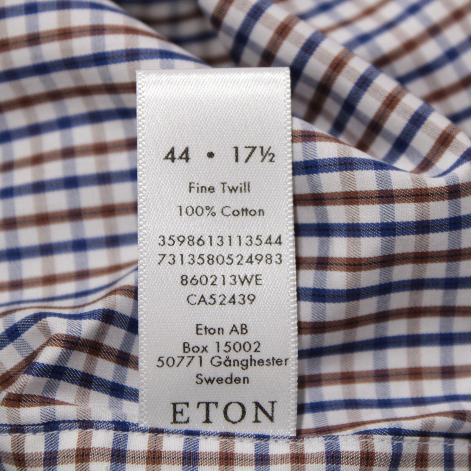 Eton Eton New with tags Shirt Size XL US In Brown Size US XL / EU 56 / 4 - 6 Thumbnail