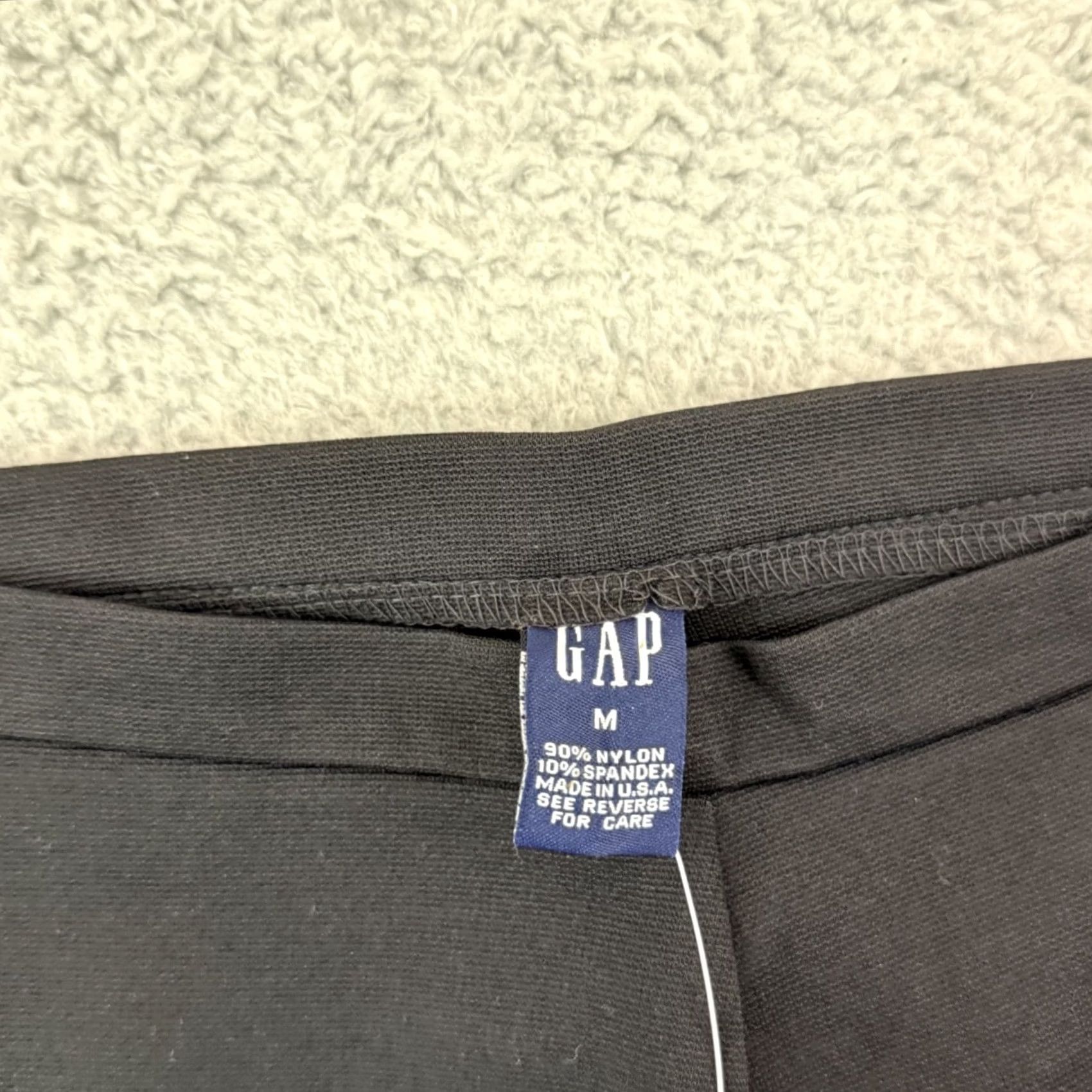 Gap VINTAGE Gap Pants Women Medium Black Bootcut Stretch 28x30 Classic Dress Pants 90s City Preppy NWT Size 32" / US 10 / IT 46 - 4 Thumbnail