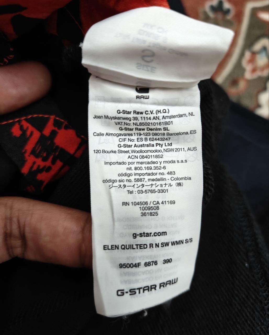 G-Star G Star Raw Elen Quilted Reconstructed T Size S / US 4 / IT 40 - 3 Thumbnail