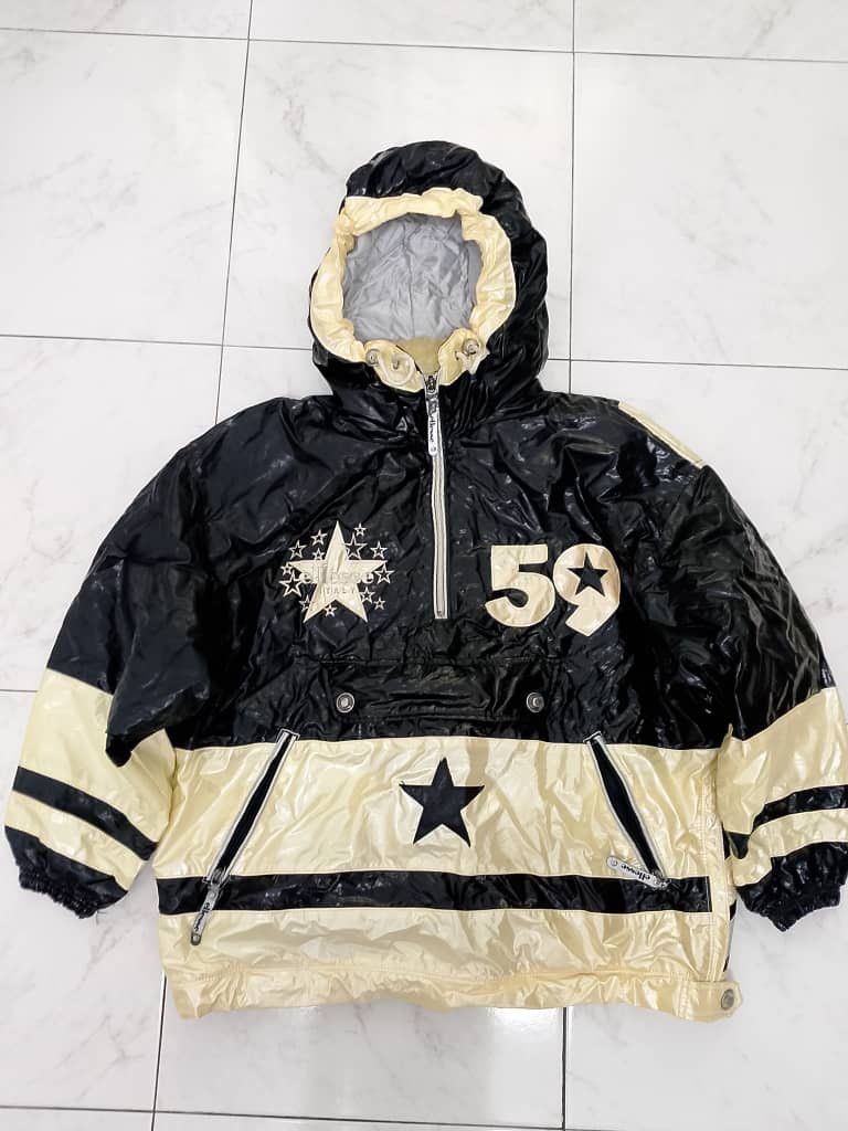 VINTAGE ELLESSE HOODIE SHERPA