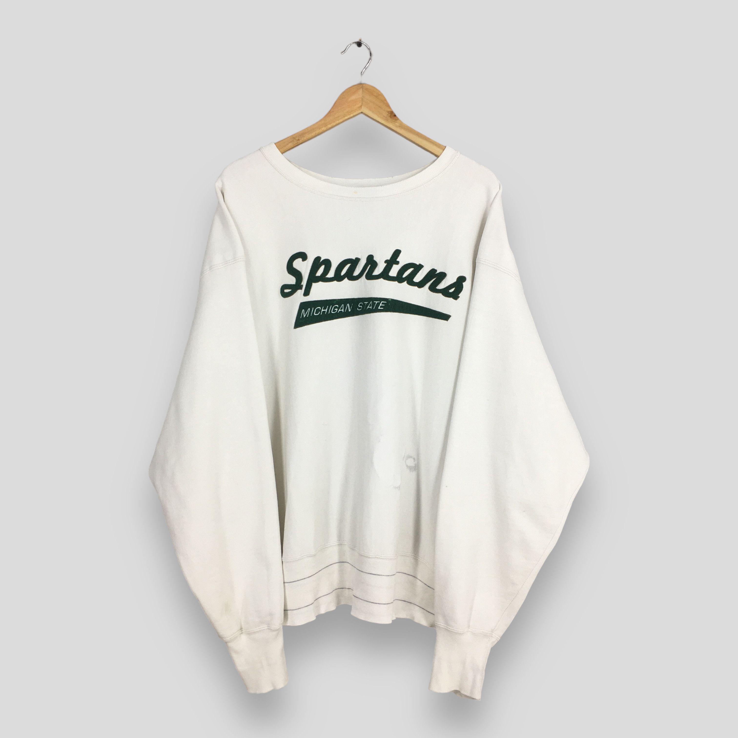 Vintage Vintage Michigan State Sweatshirt XLarge Size US XL / EU 56 / 4 - 1 Thumbnail