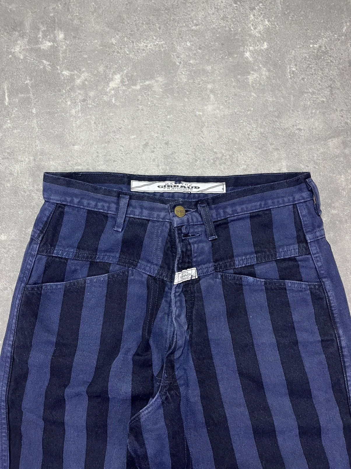 Marithe + Francois Girbaud 90s Marithe + Francois Girbaud Striped Balloon Pants 29 Size US 29 - 6 Thumbnail