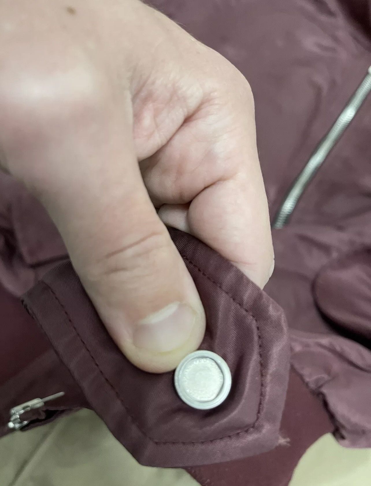Fear of God Fear Of God Men's Burgundy Fourth Collection Bomber Size M Size US M / EU 48-50 / 2 - 4 Thumbnail