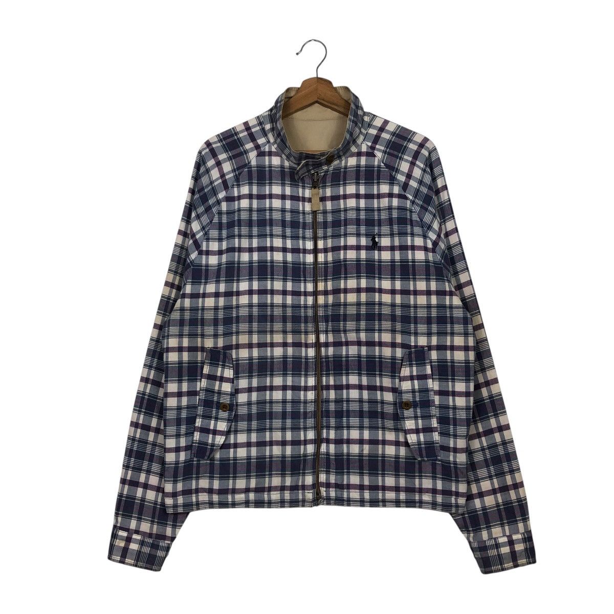 Polo Ralph Lauren Polo RL Archive Reversible Khaki Workwear x Preppy Plaid Size US L / EU 52-54 / 3 - 17 Thumbnail